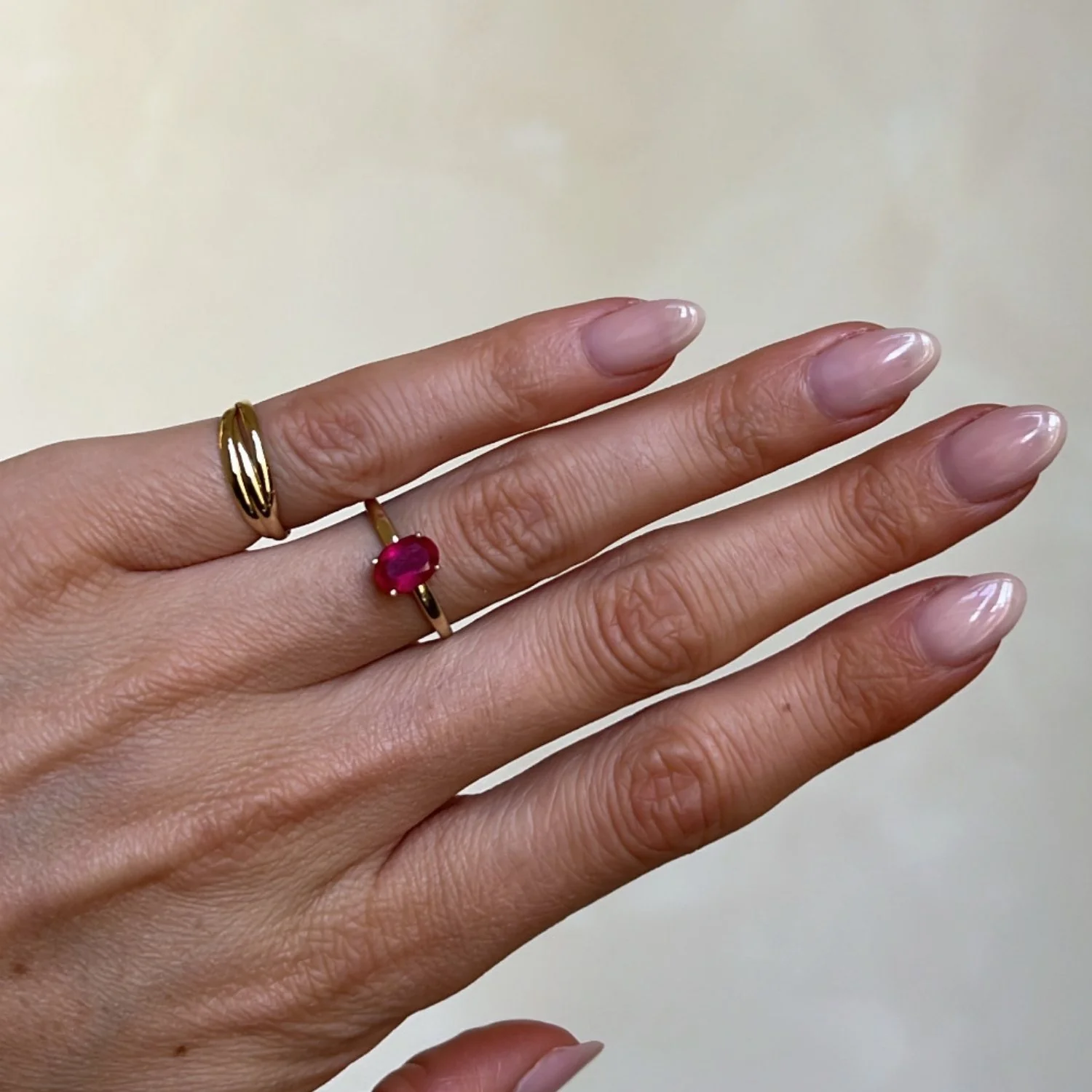 Oval Ruby Ring - Image 2
