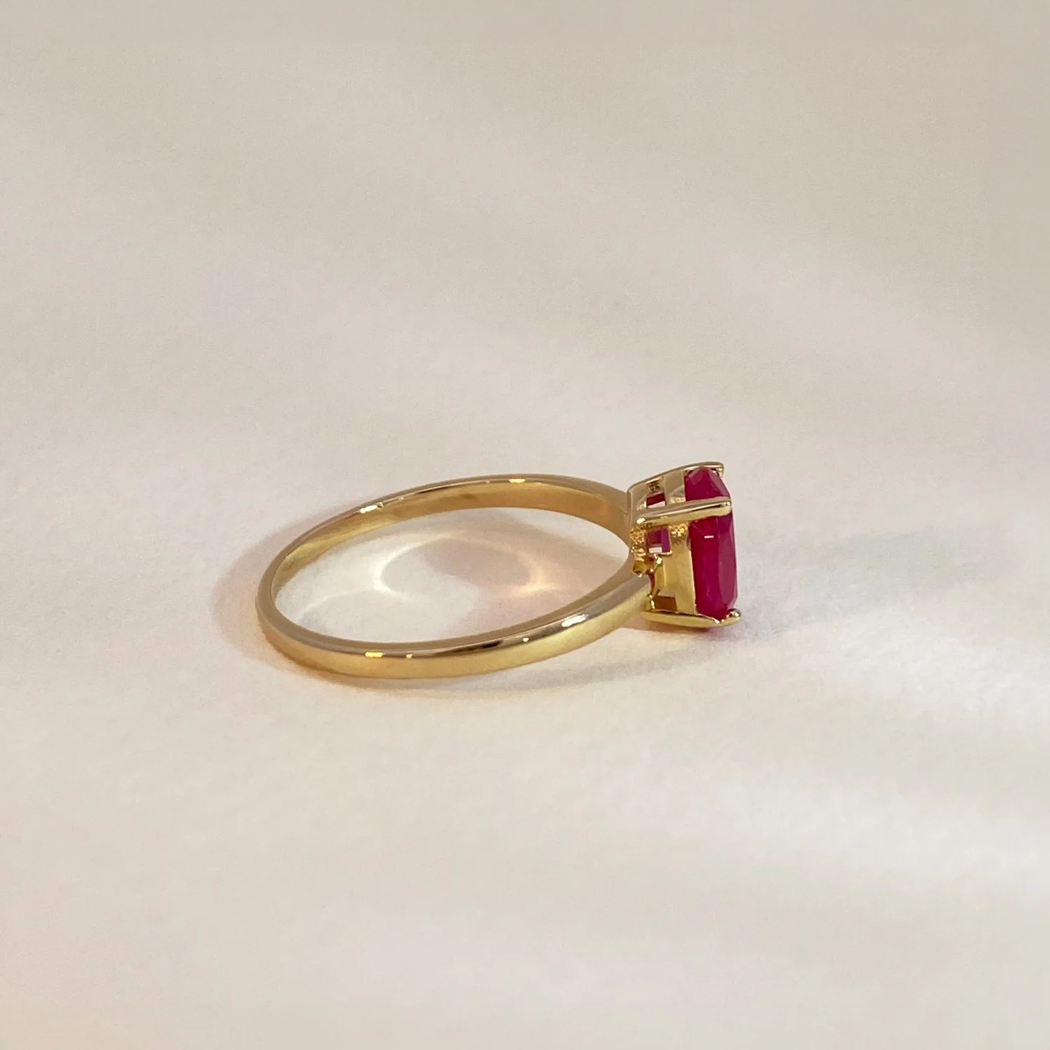 Oval Ruby Ring - Image 3
