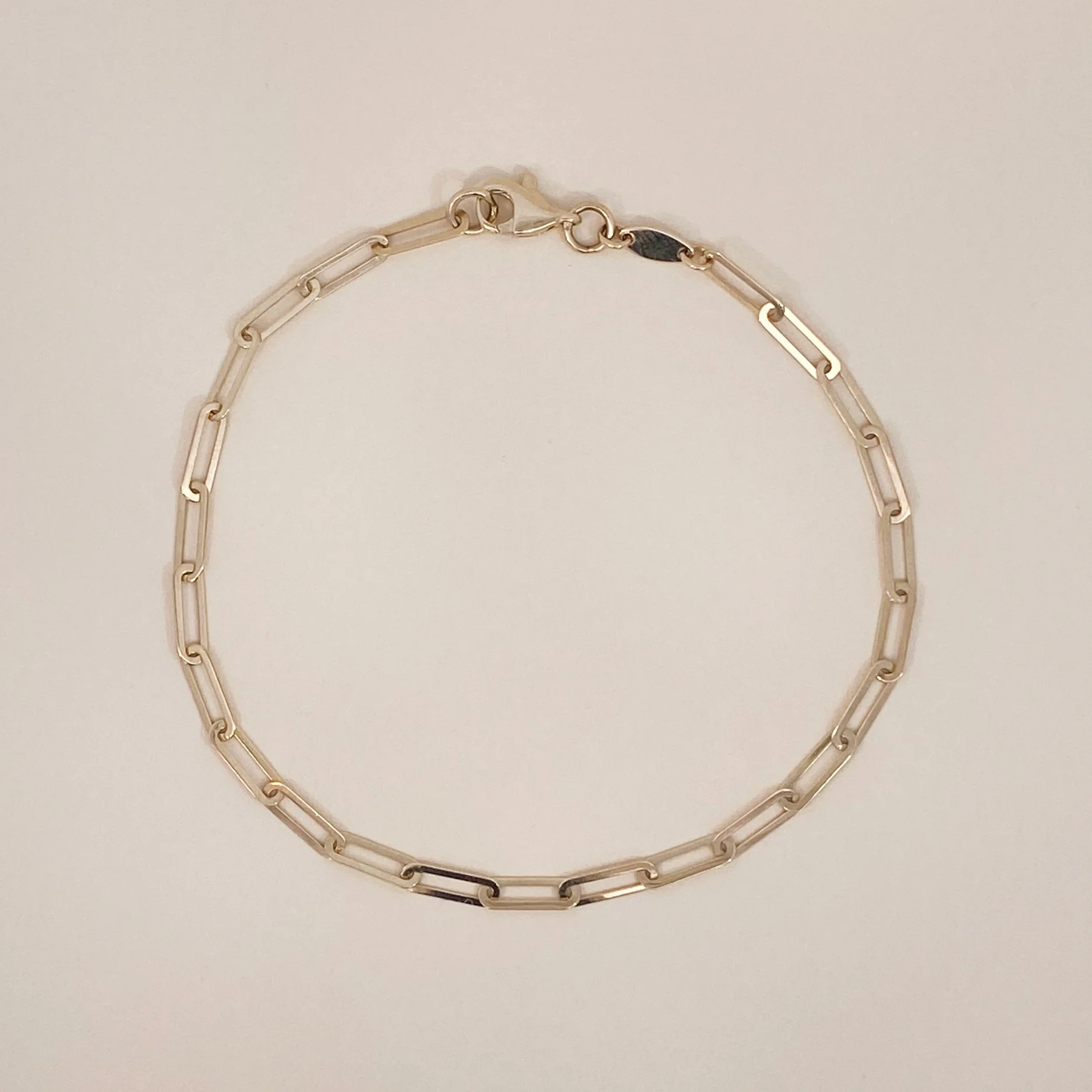 Paperclip Chain Bracelet