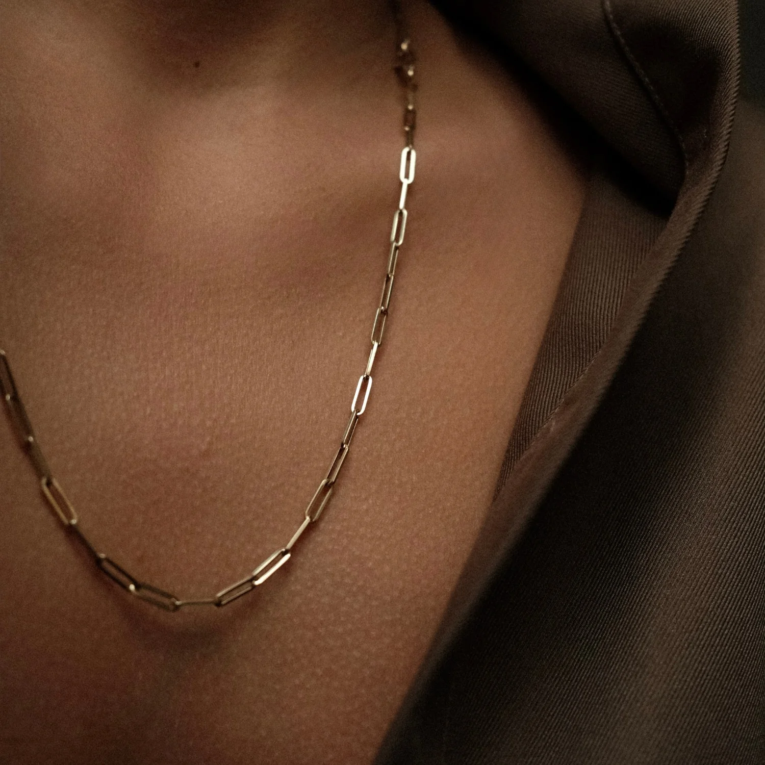 Paperclip Necklace 60cm - Image 4