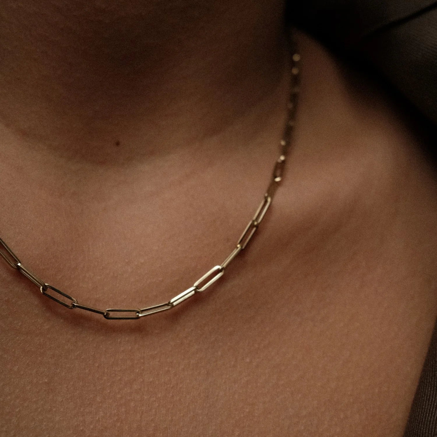 Paperclip Necklace 45cm - Image 4