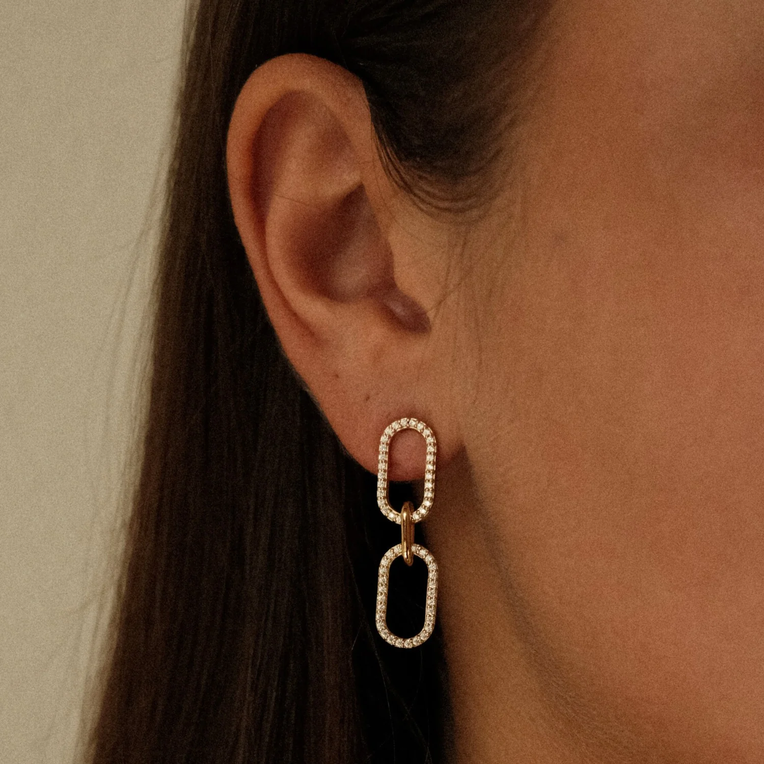 Paperclip Spark Earrings - Image 2