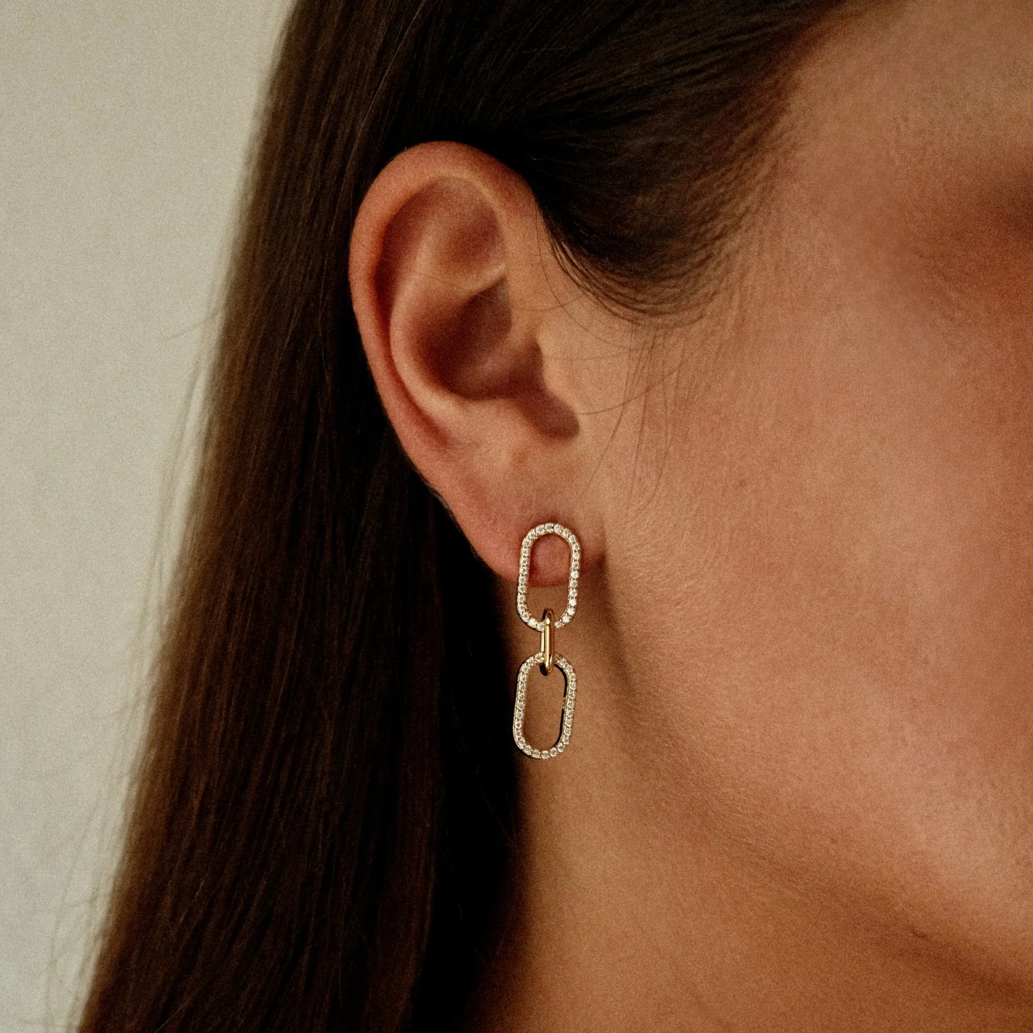 Paperclip Spark Earrings - Image 3