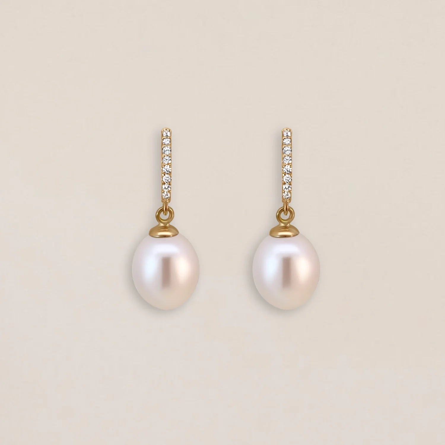 Pearl Spark Earrings