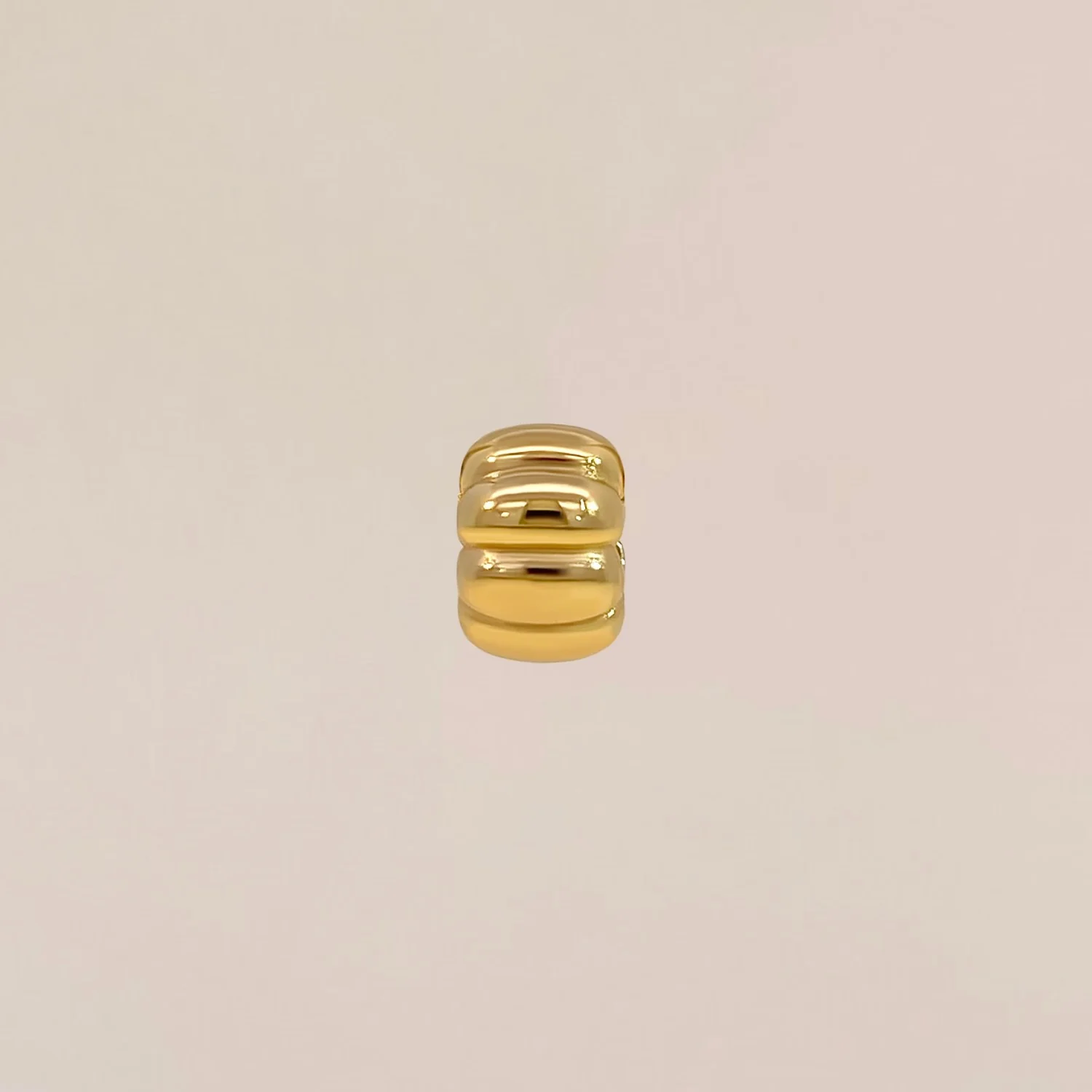Ribbed Bead Charm
