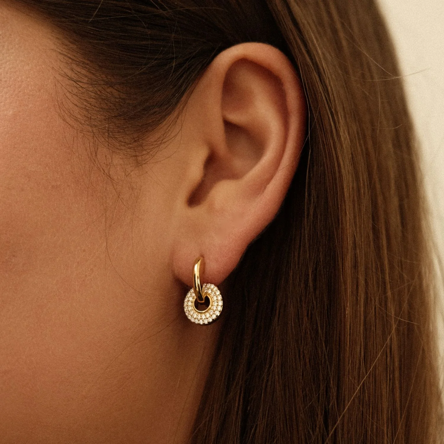 Duo Circle Hoops - Image 2