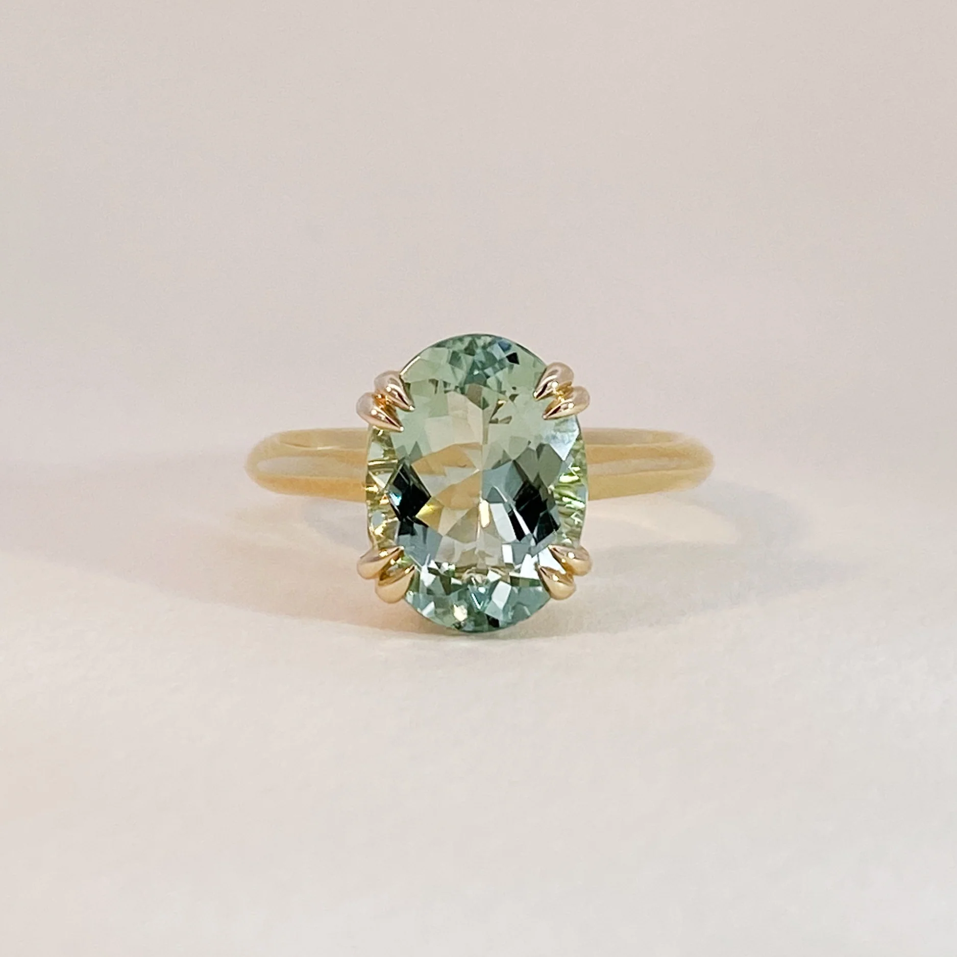 Royal Green Amethyst Ring