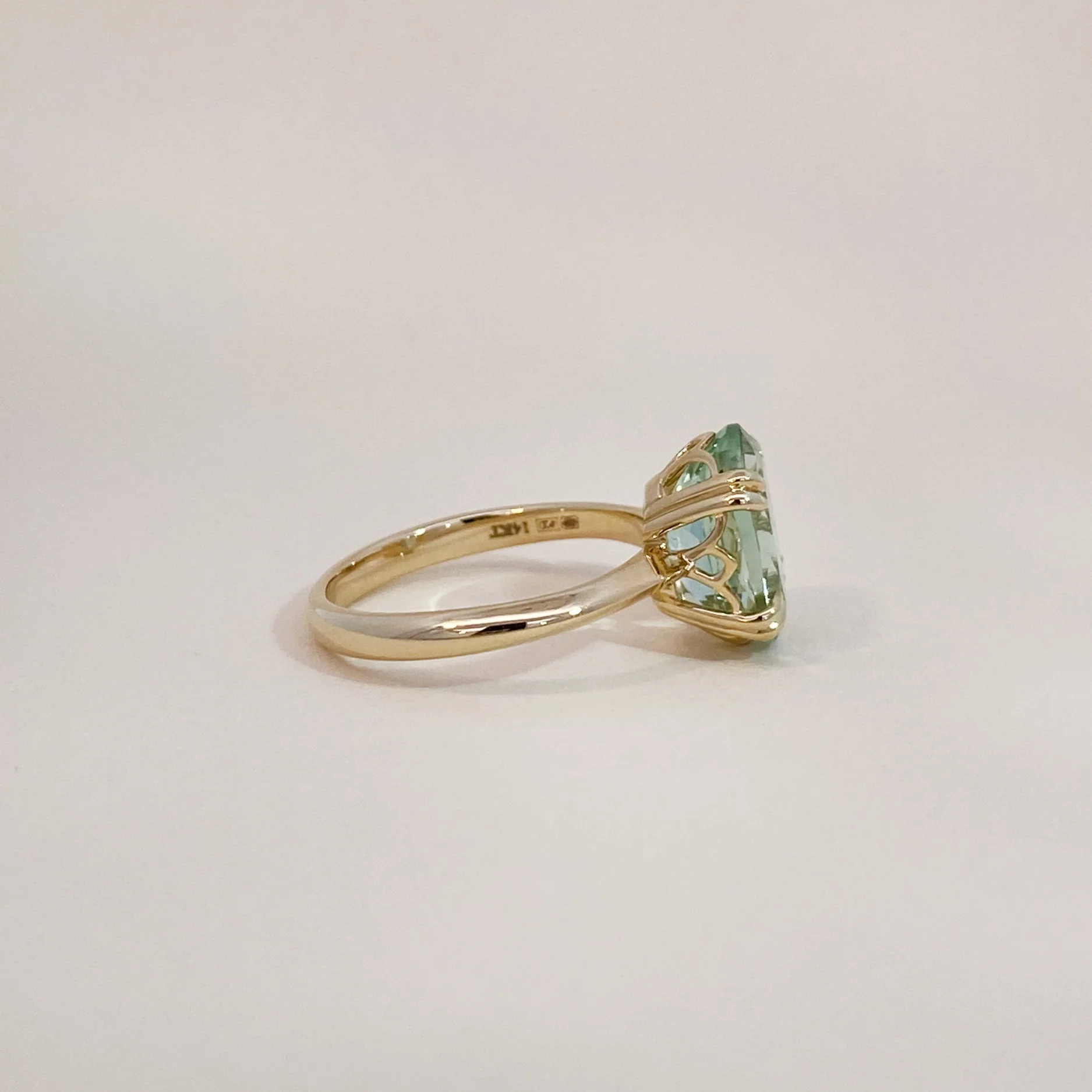 Royal Green Amethyst Ring - Image 3