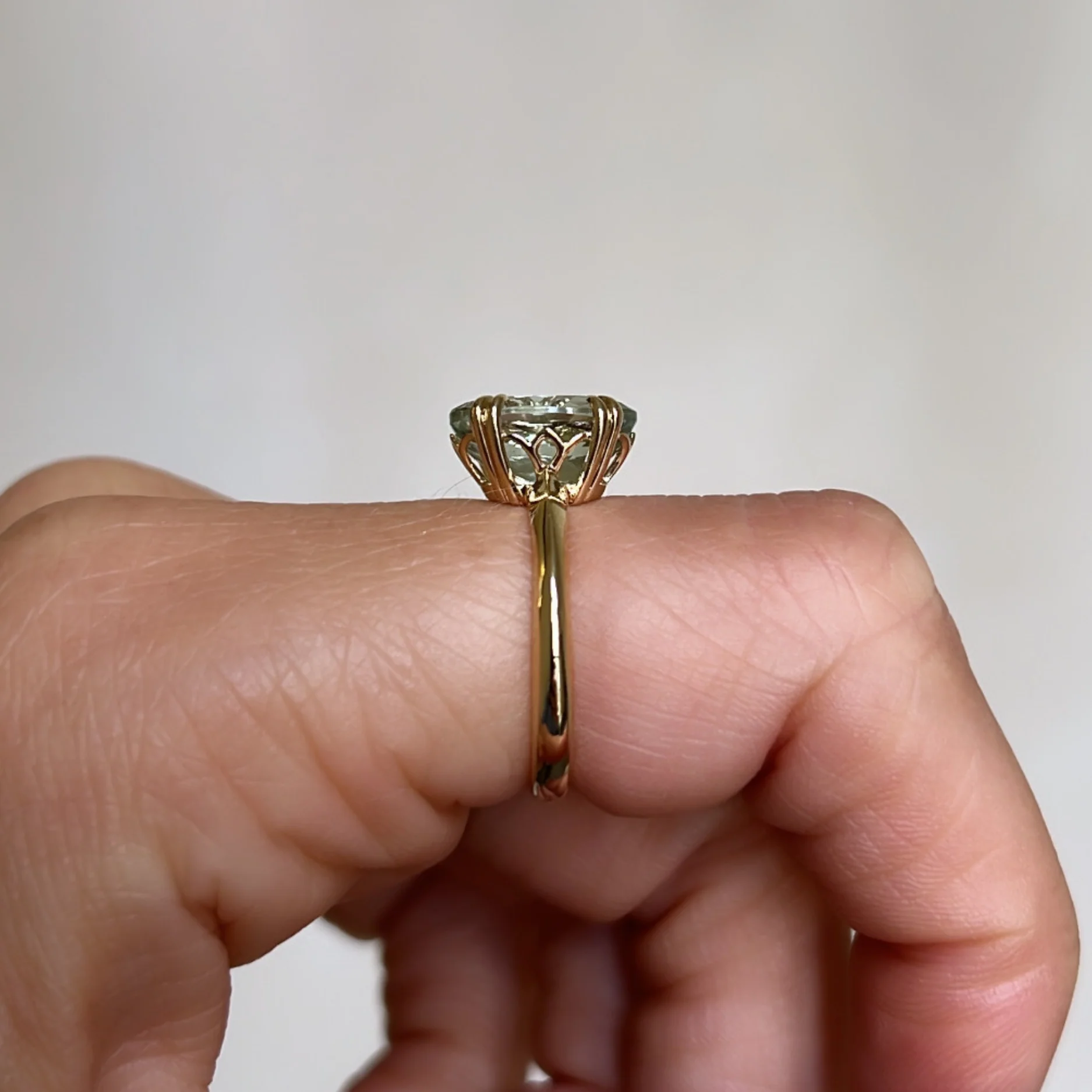 Royal Green Amethyst Ring - Image 4
