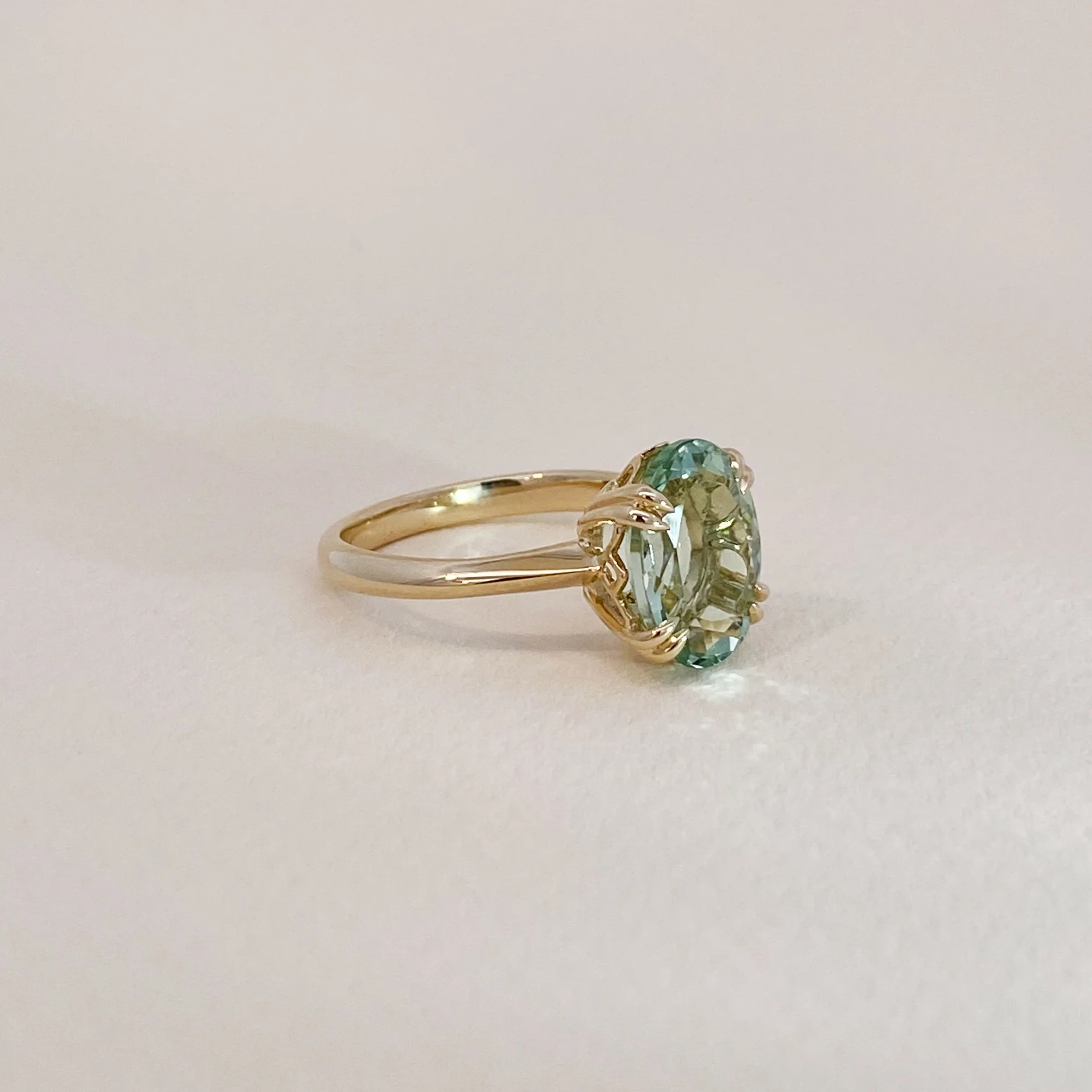 Royal Green Amethyst Ring - Image 5