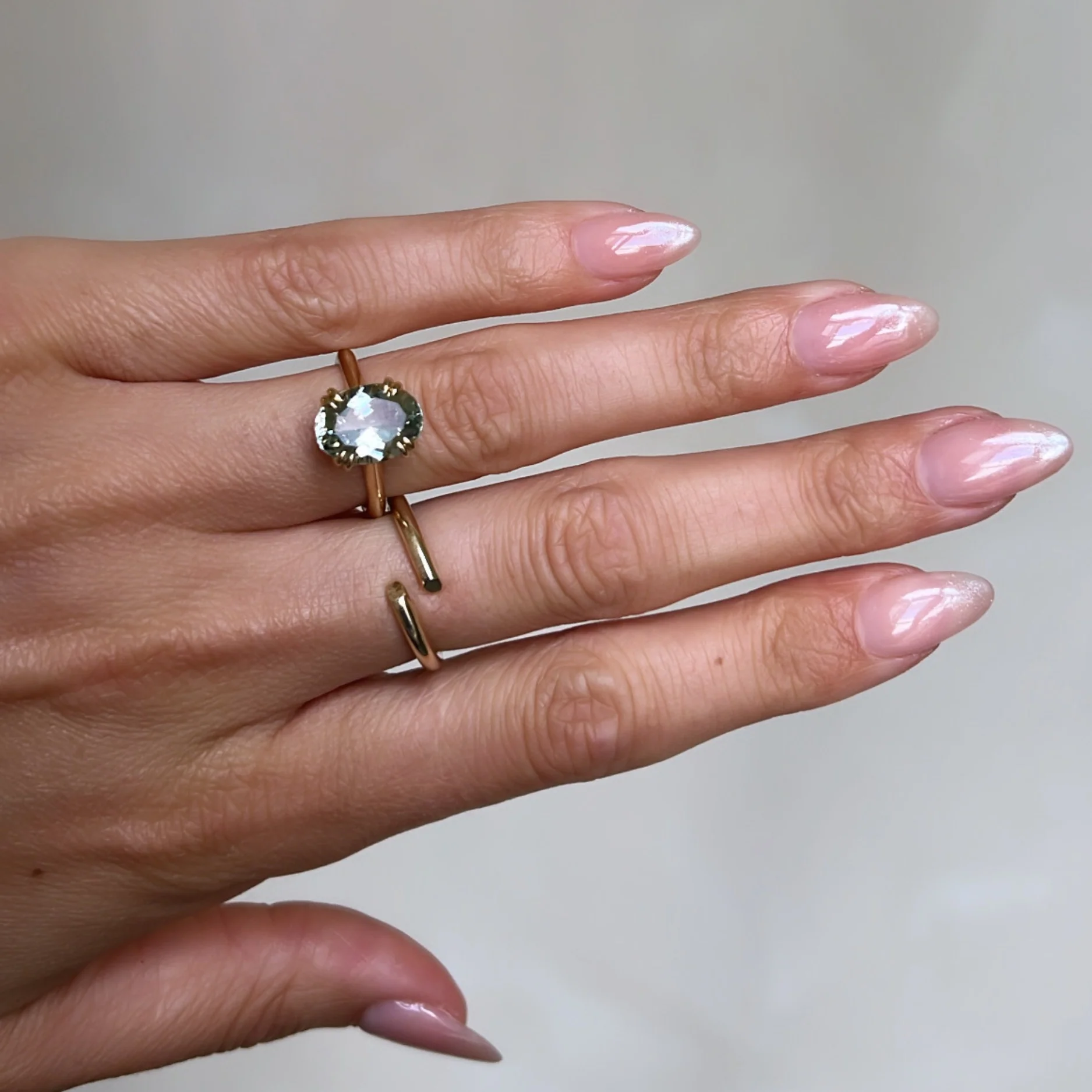 Royal Green Amethyst Ring - Image 8
