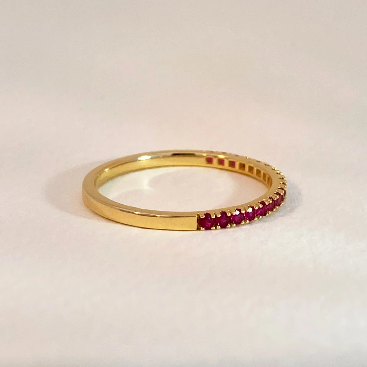 Ruby Row Ring - Image 3