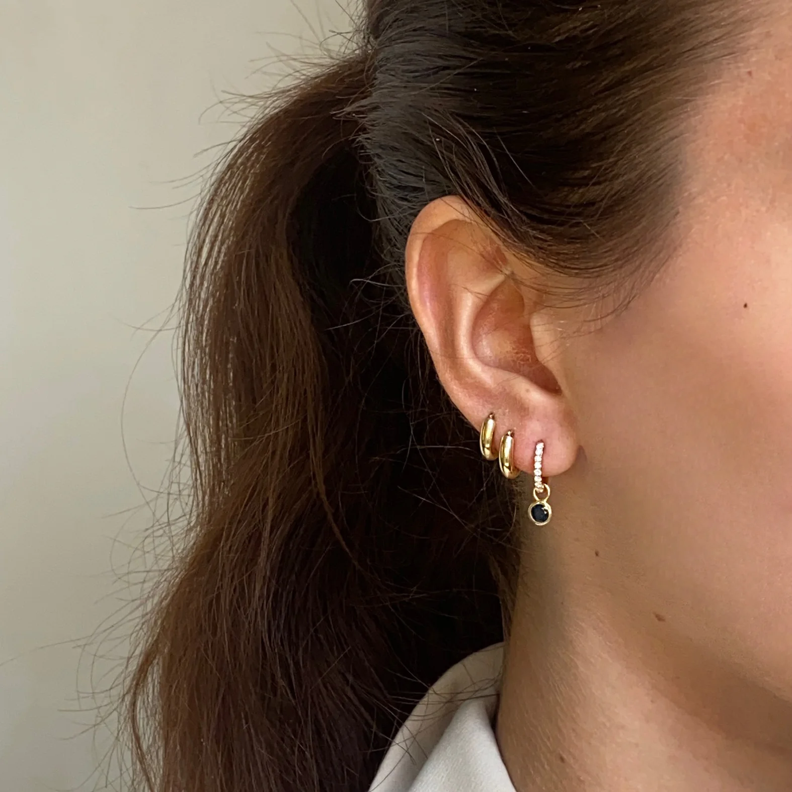 Sapphire Earring Charm - Image 3