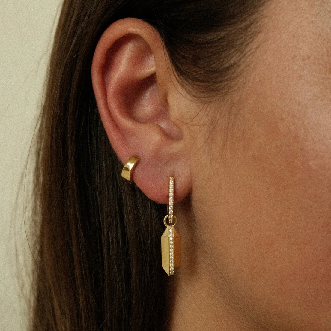 Clean Huggie Hoops - Image 9
