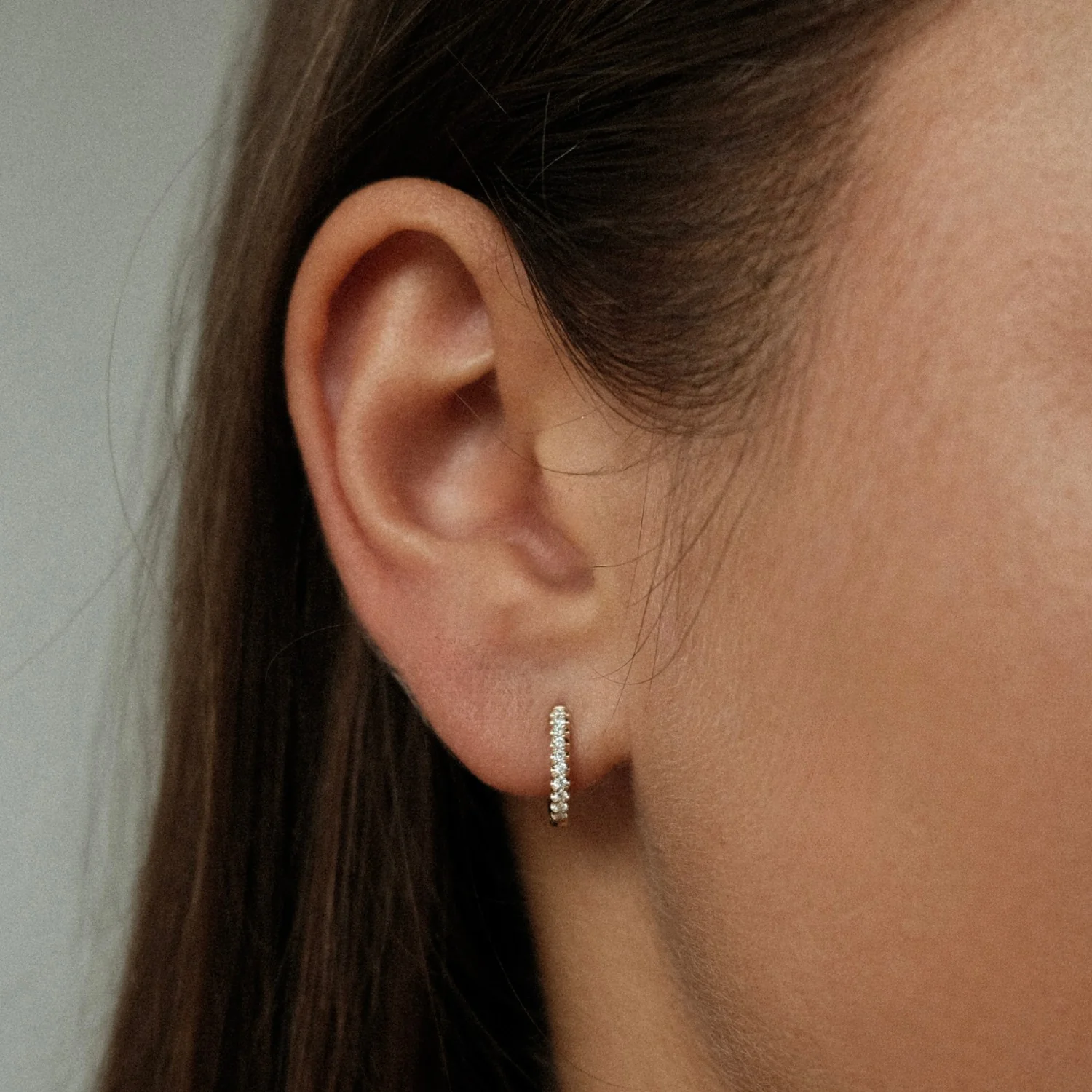 Signature Diamond Hoops - Image 2