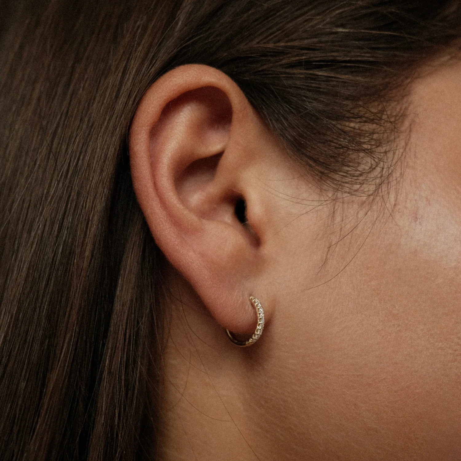 Signature Diamond Hoops - Image 3