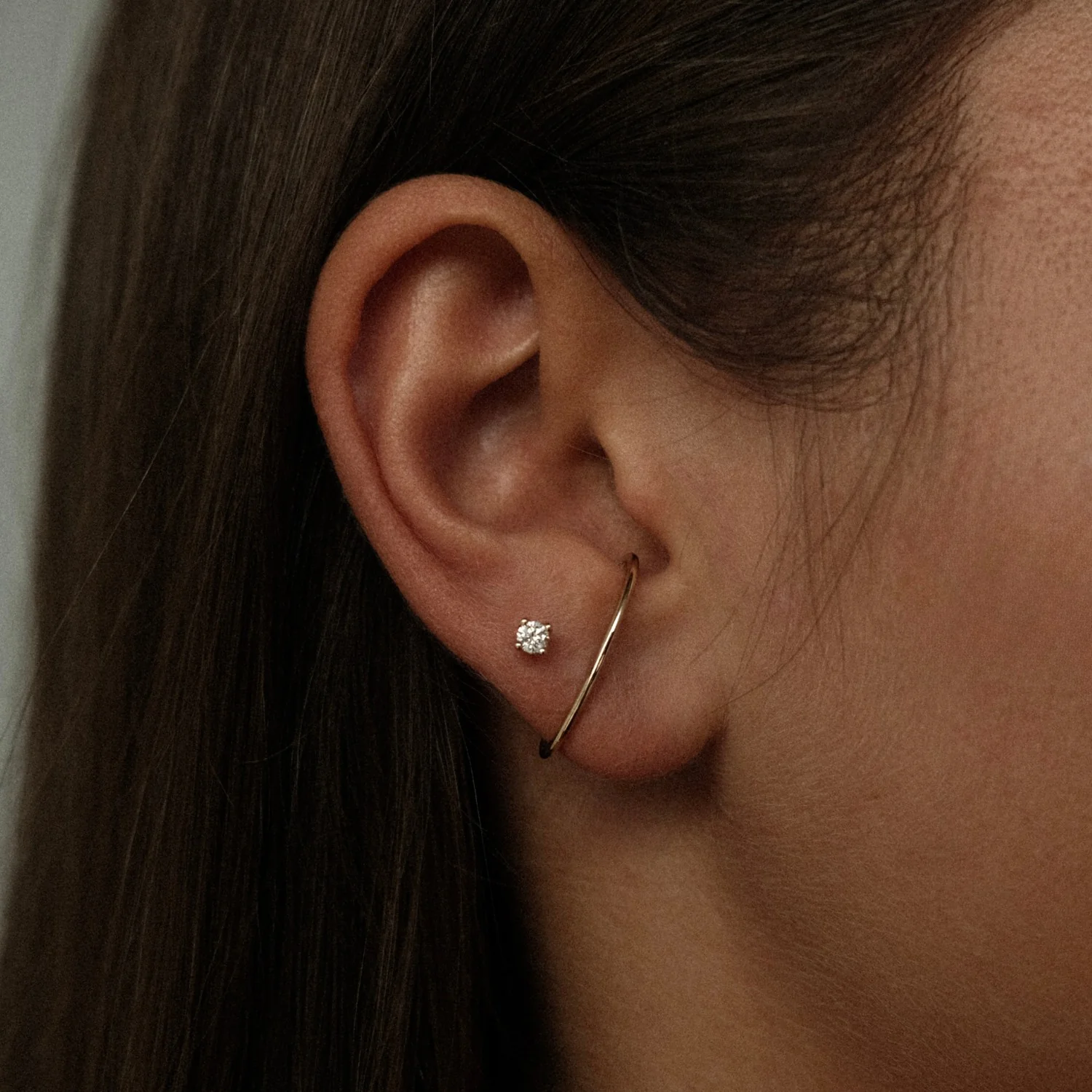 Signature Diamond Studs - Image 3