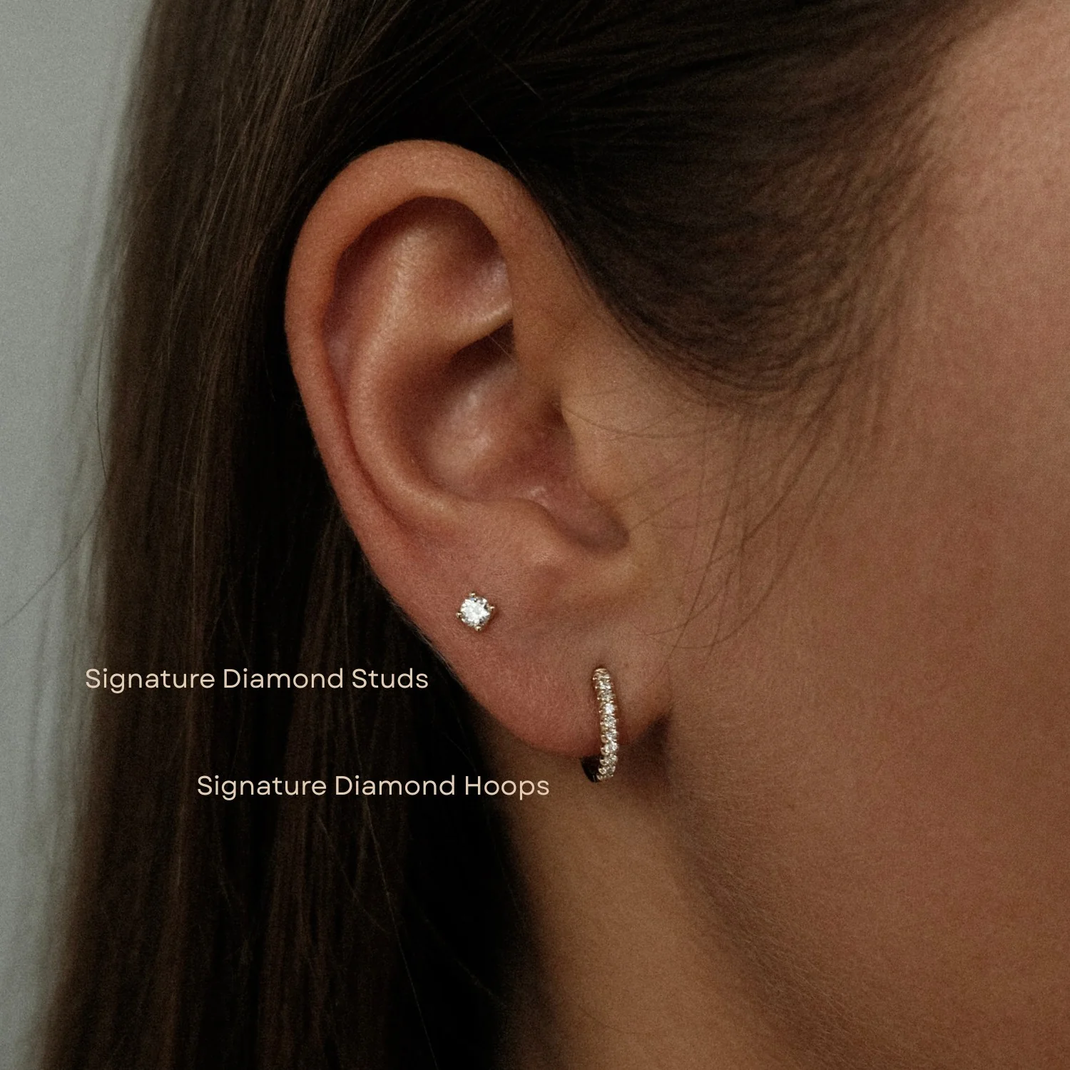 Signature Diamond Studs - Image 4