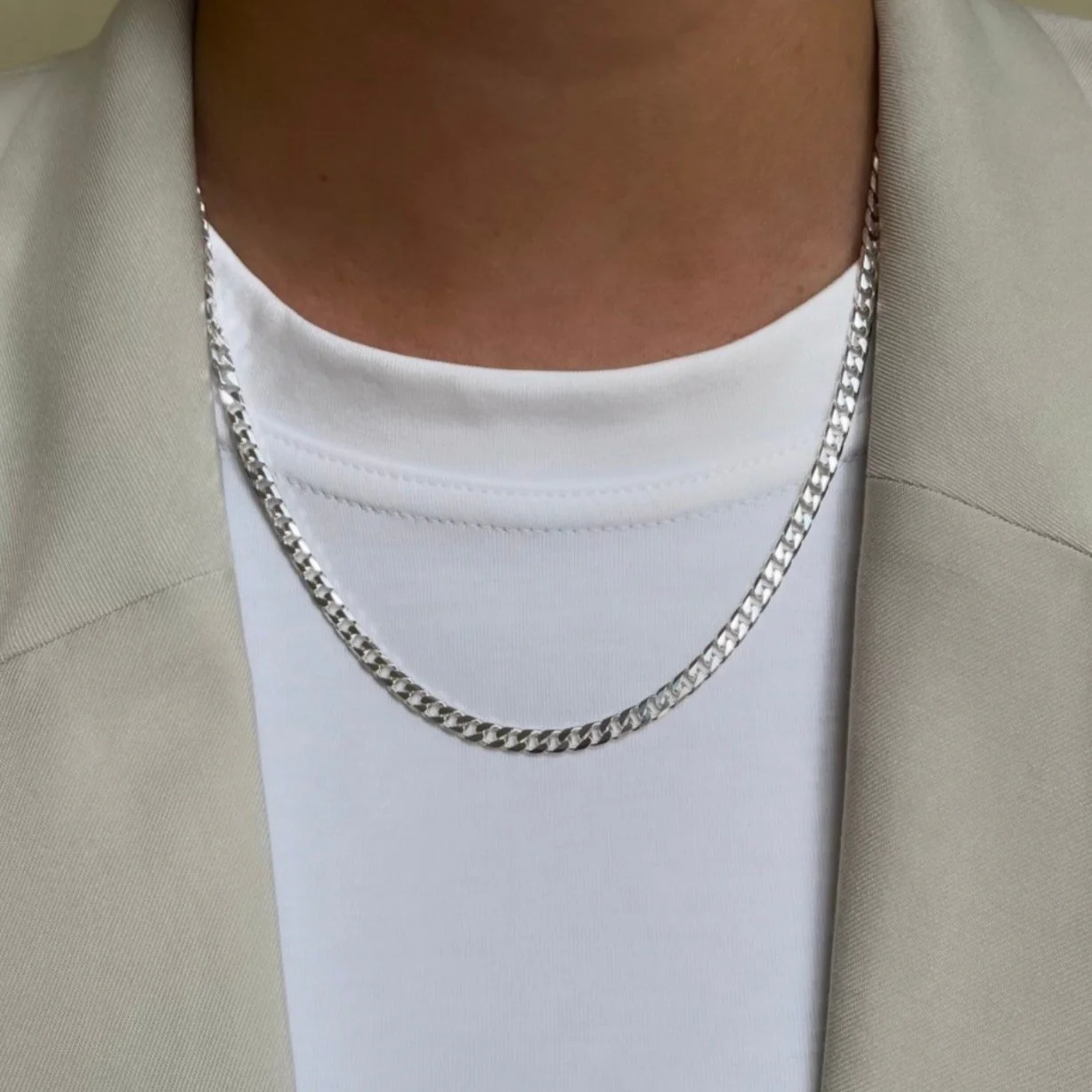 Silver Bold Gourmet Necklace - Image 2