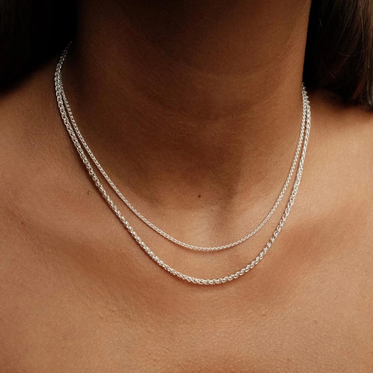 Silver Foxtail Necklace - Image 4