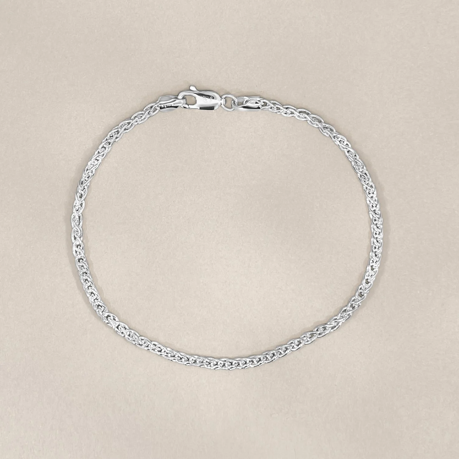 Silver Foxtail Bracelet