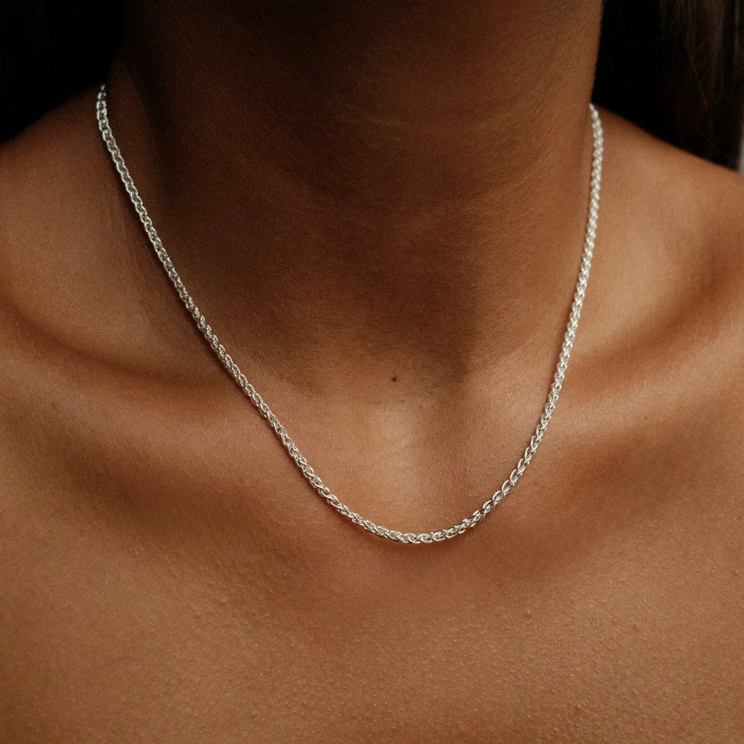 Silver Foxtail Necklace - Image 2