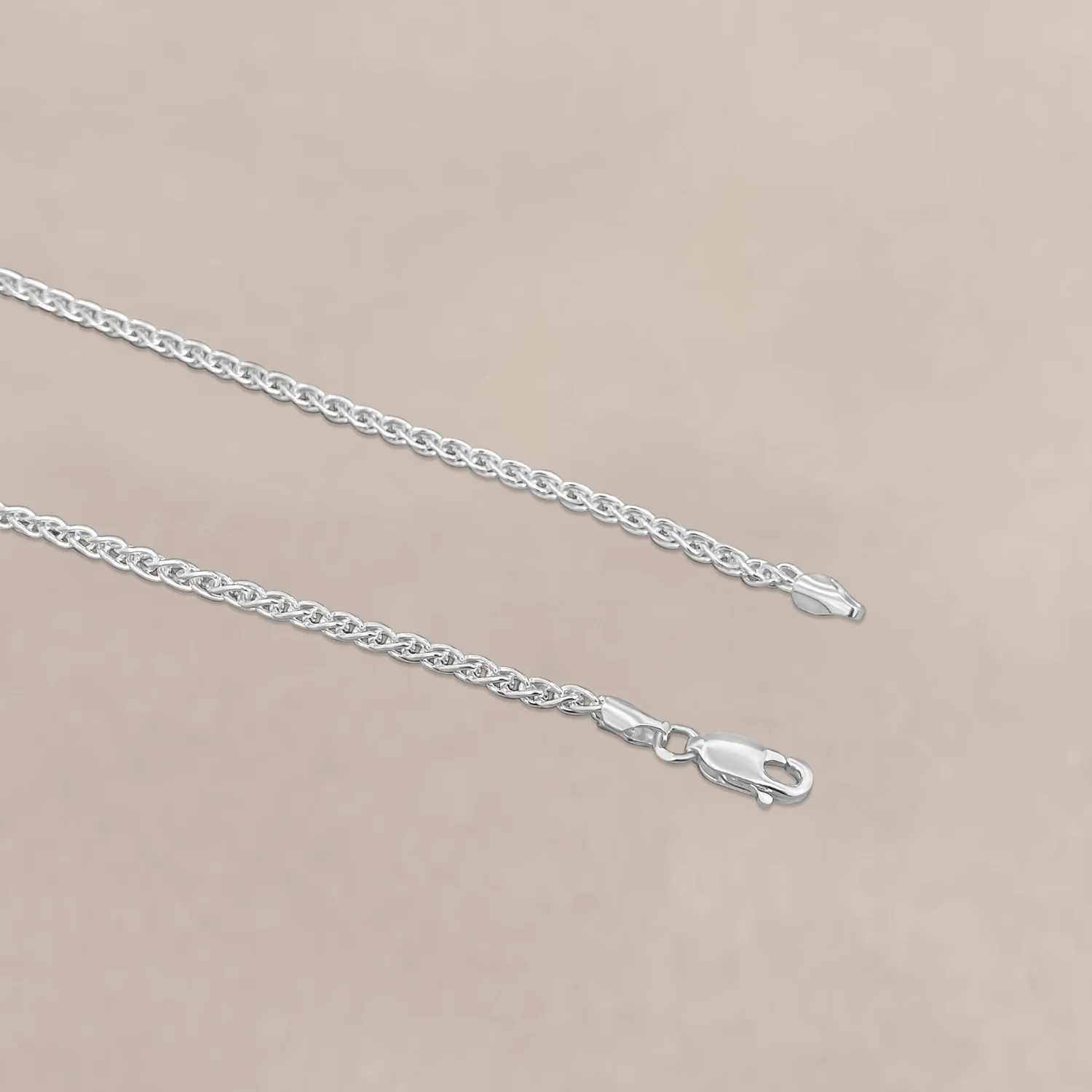 Silver Foxtail Necklace - Image 3