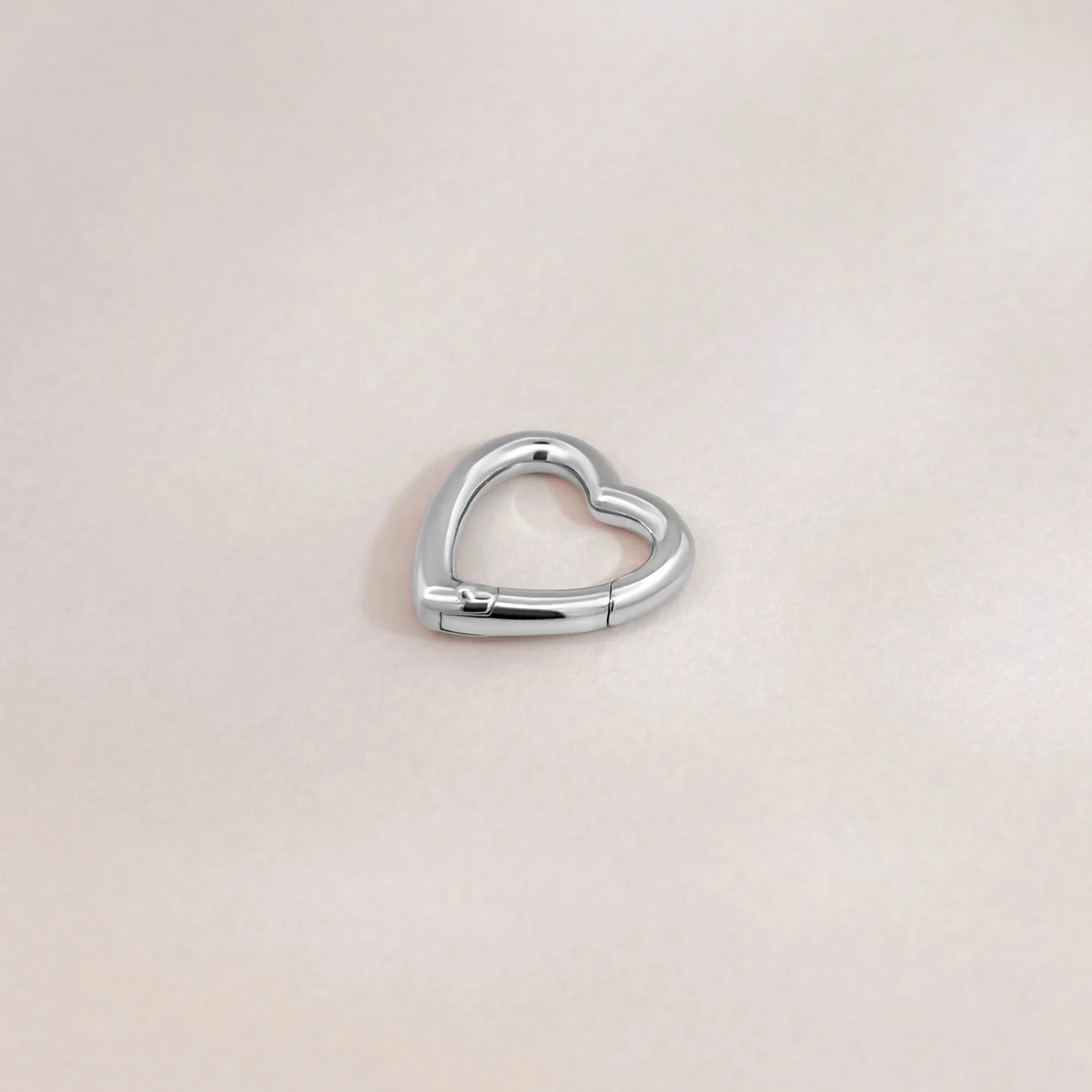 Silver Heart Connector