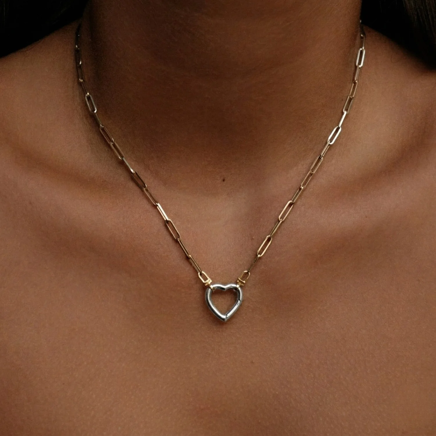 Silver Heart Connector - Image 2