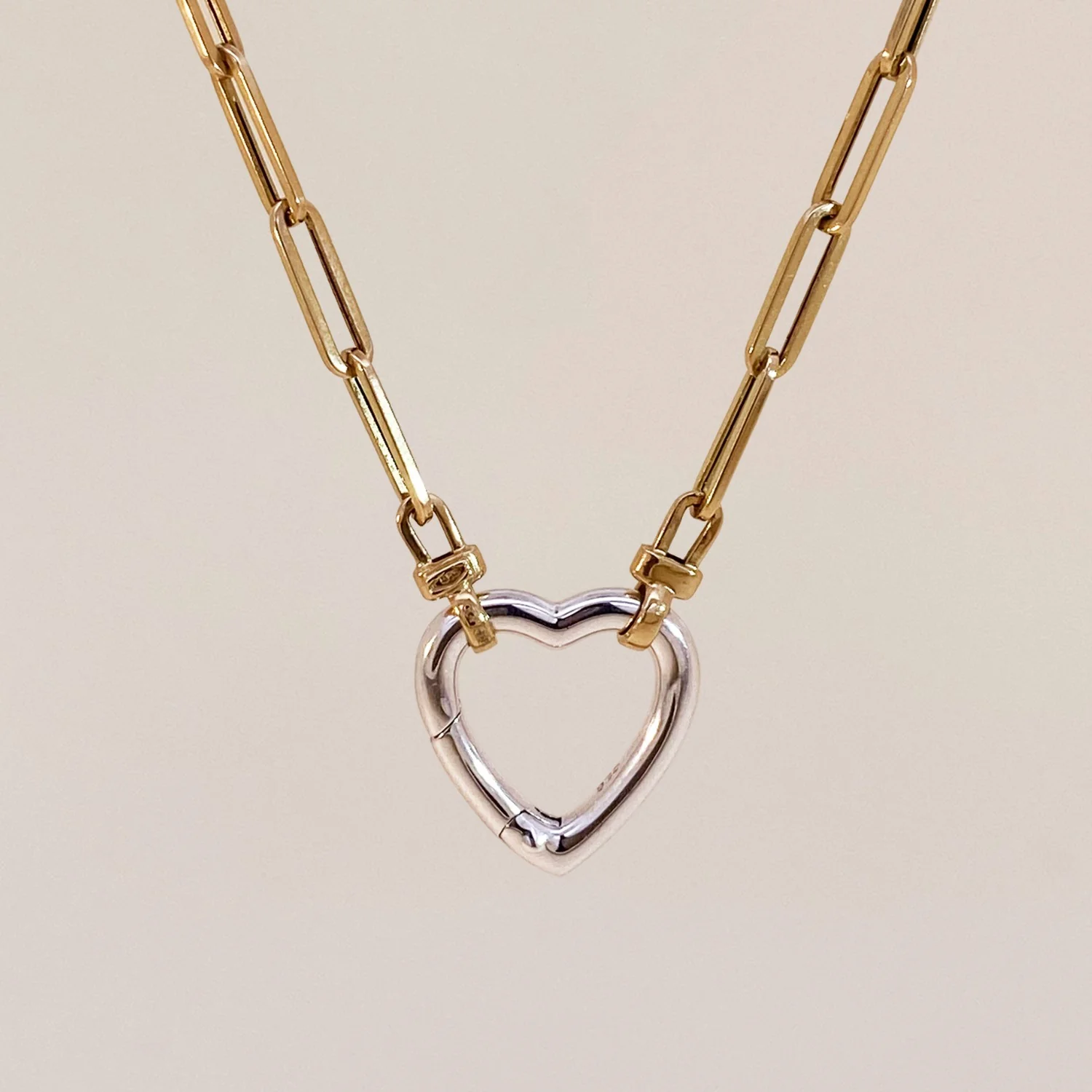 Silver Heart Connector - Image 3