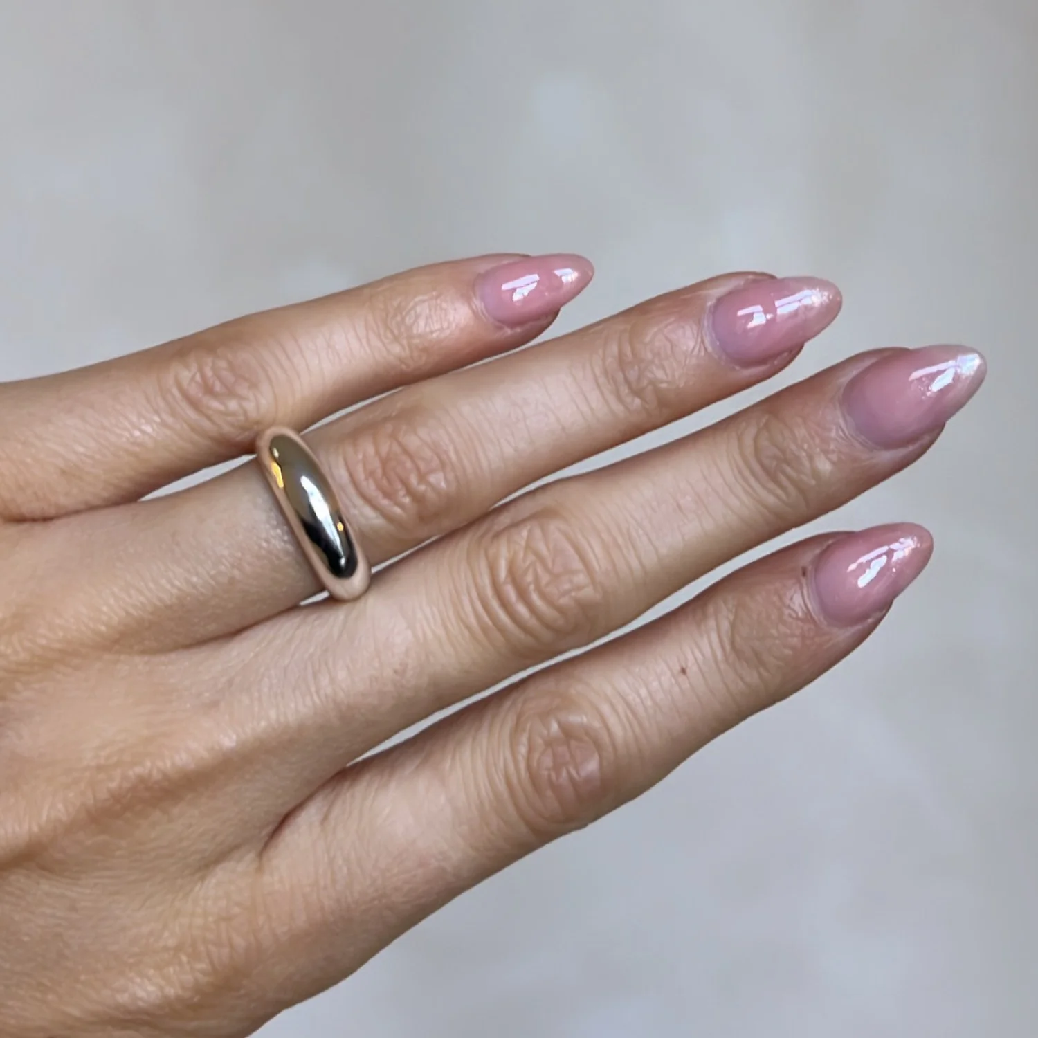 Silver Slim Balloon Ring - Image 2