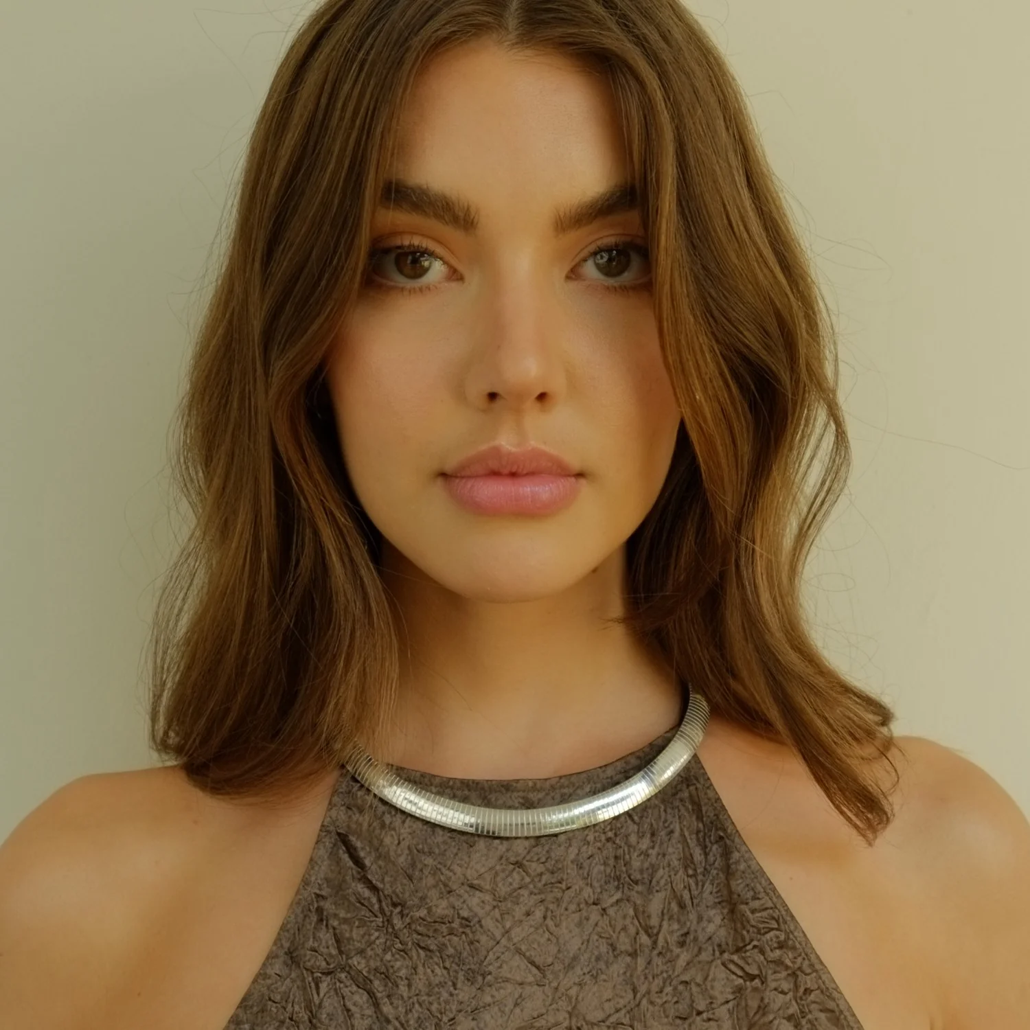 Silver Snake Chain Necklace