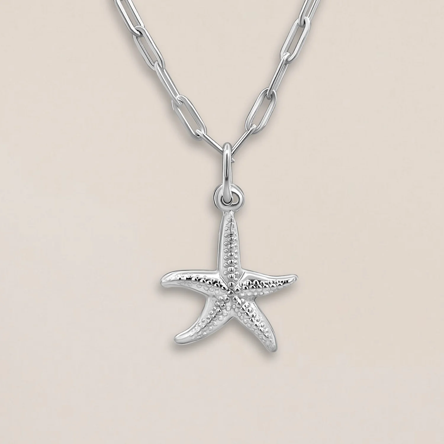 Silver Starfish Pendant - Image 3