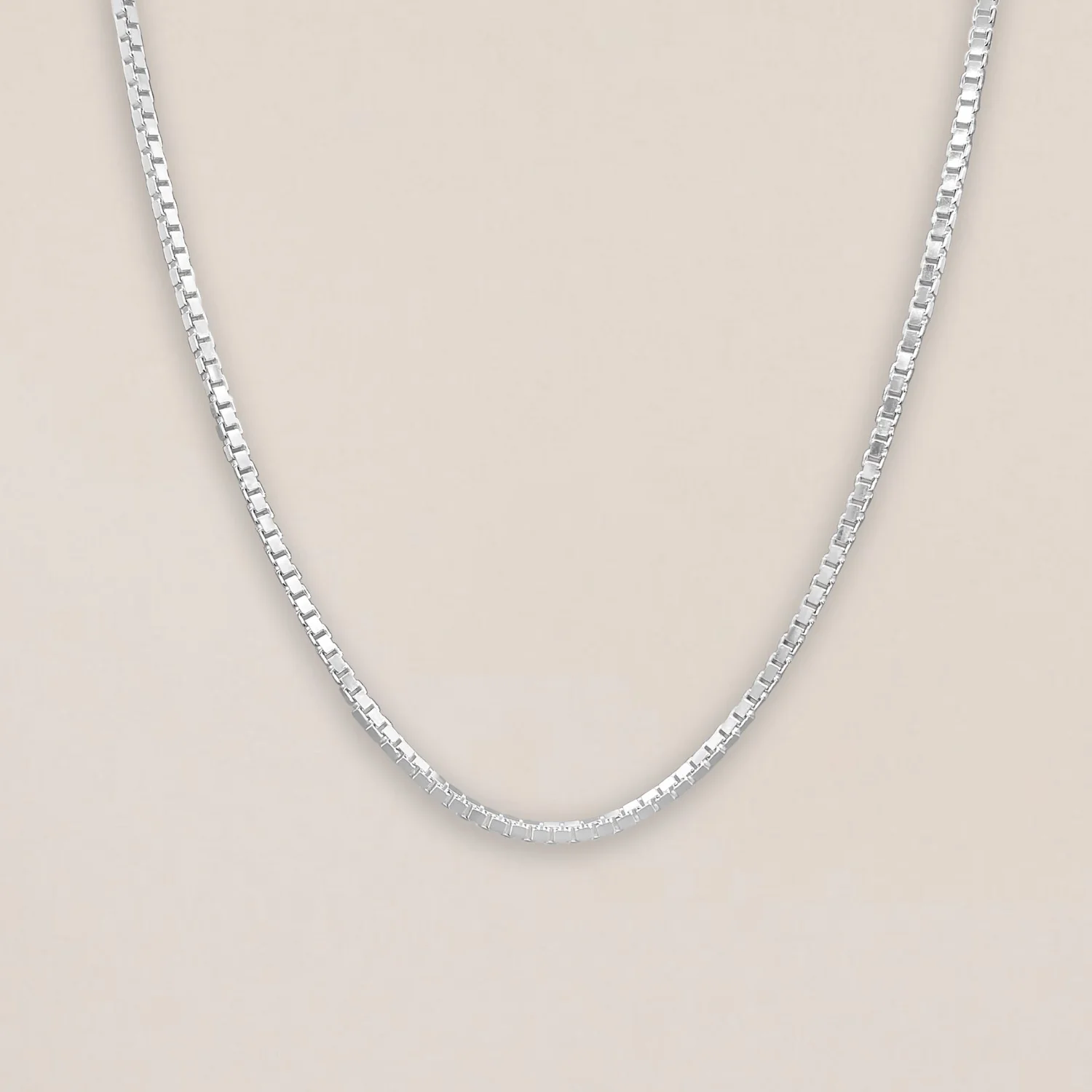 Silver Venetian Necklace