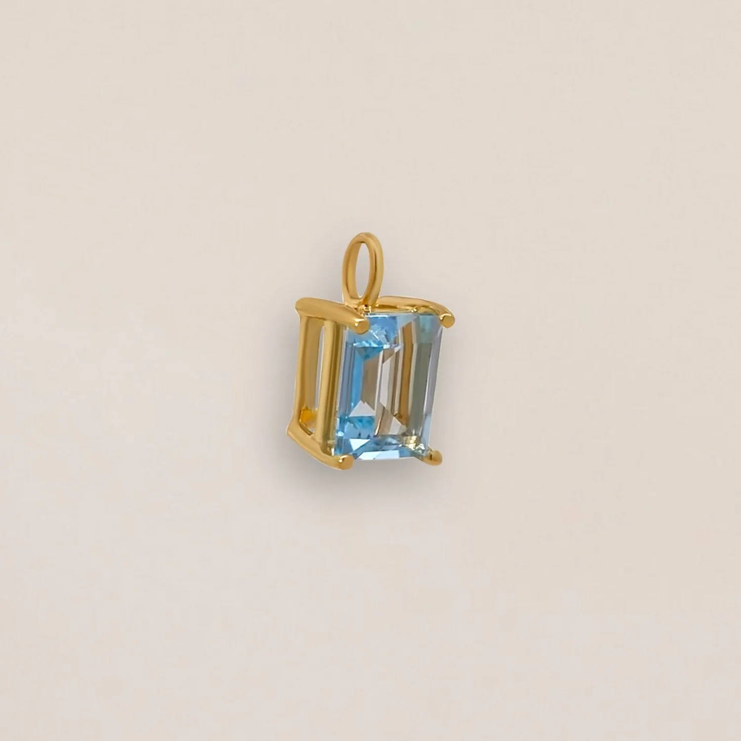 Sky Blue Topaz Pendant - Image 3