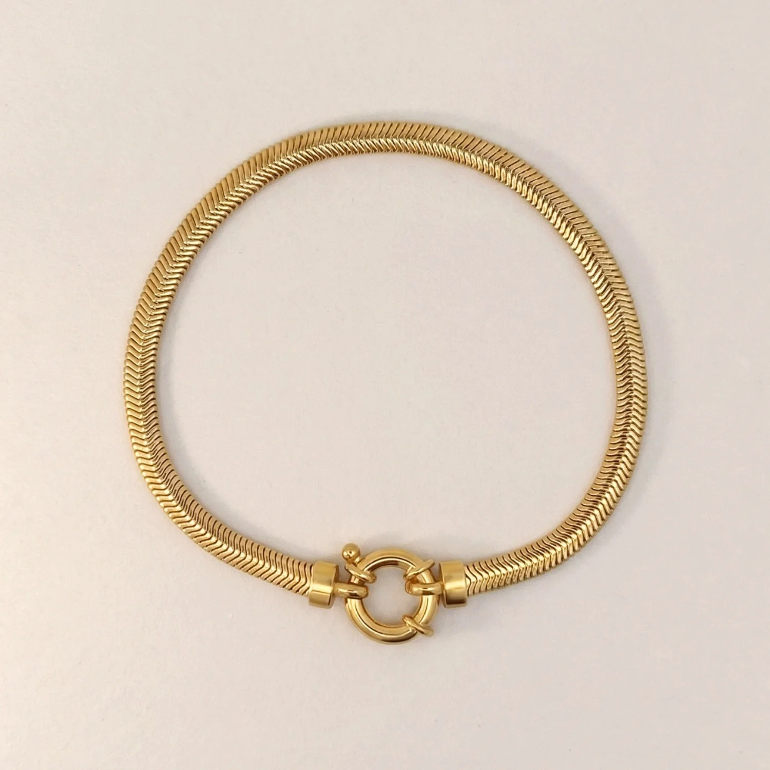 Snake Bracelet with Springlock