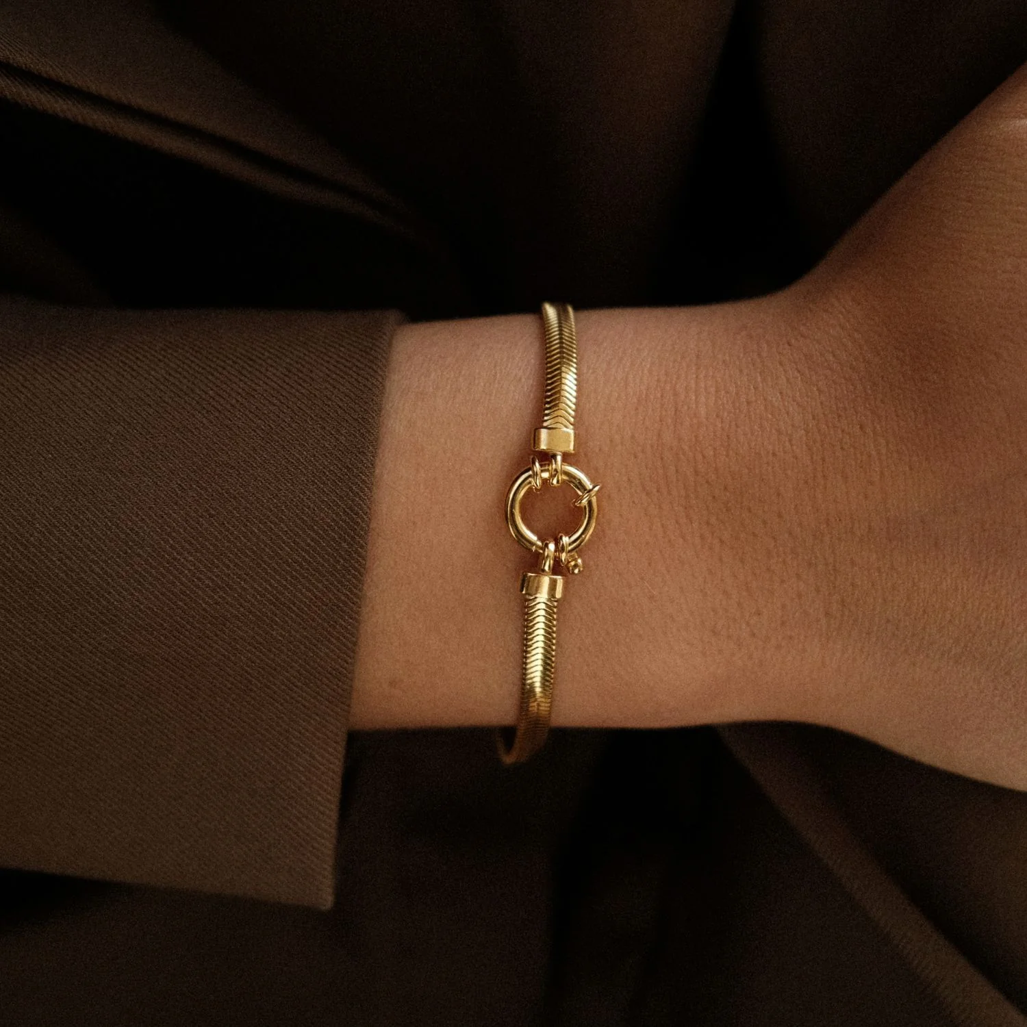Snake Bracelet with Springlock - Image 2