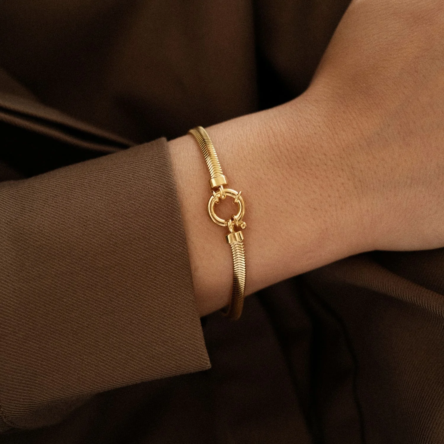 Snake Bracelet with Springlock - Image 3