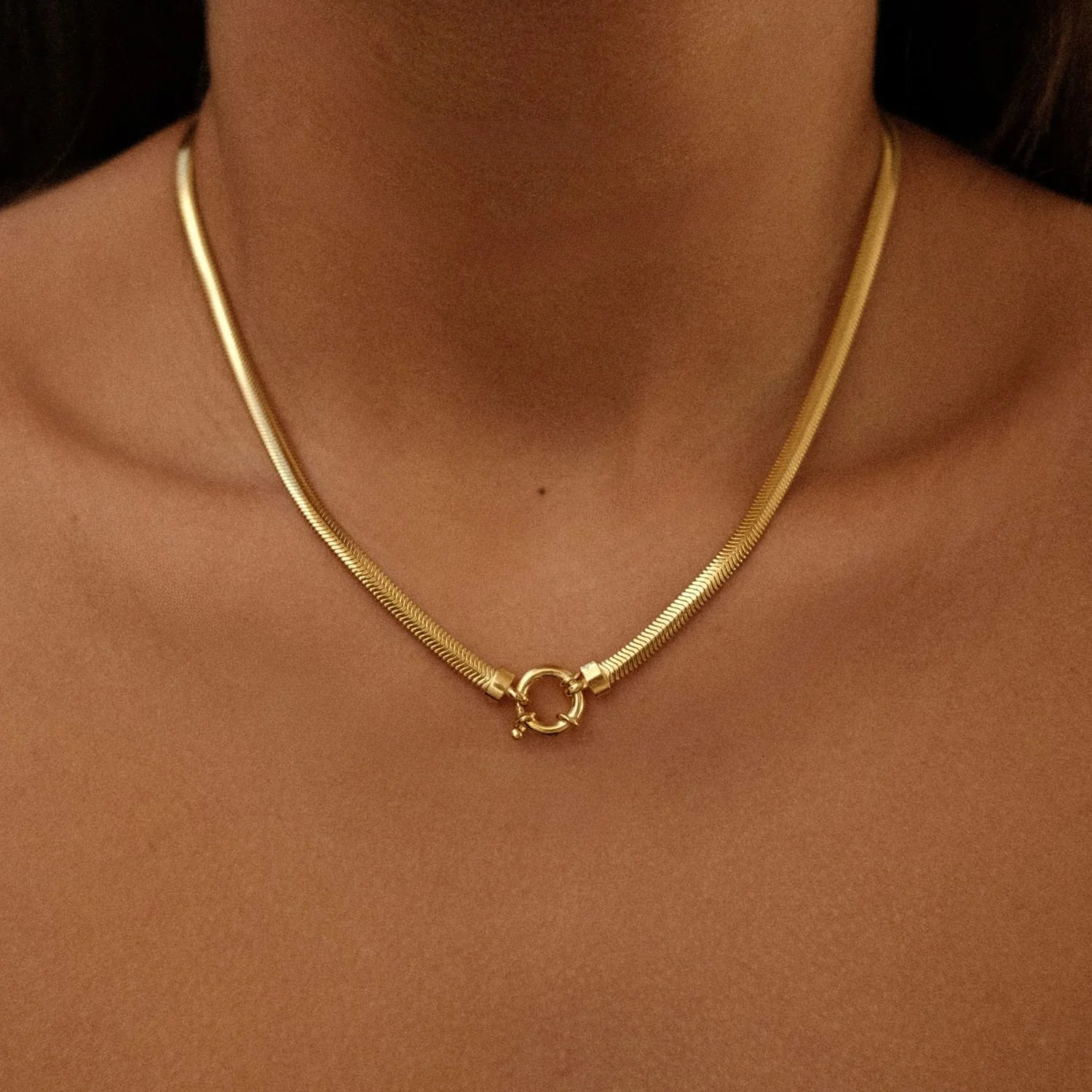 Snake Necklace with Springlock - Image 3