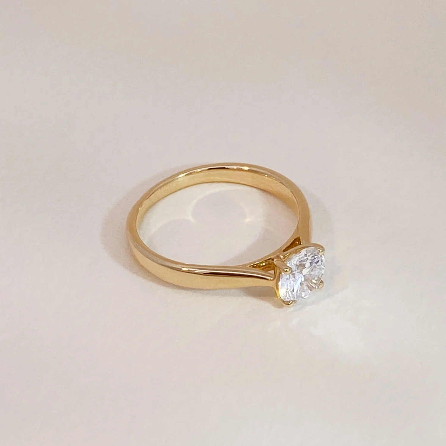 Solitaire Diamond Ring - Image 4