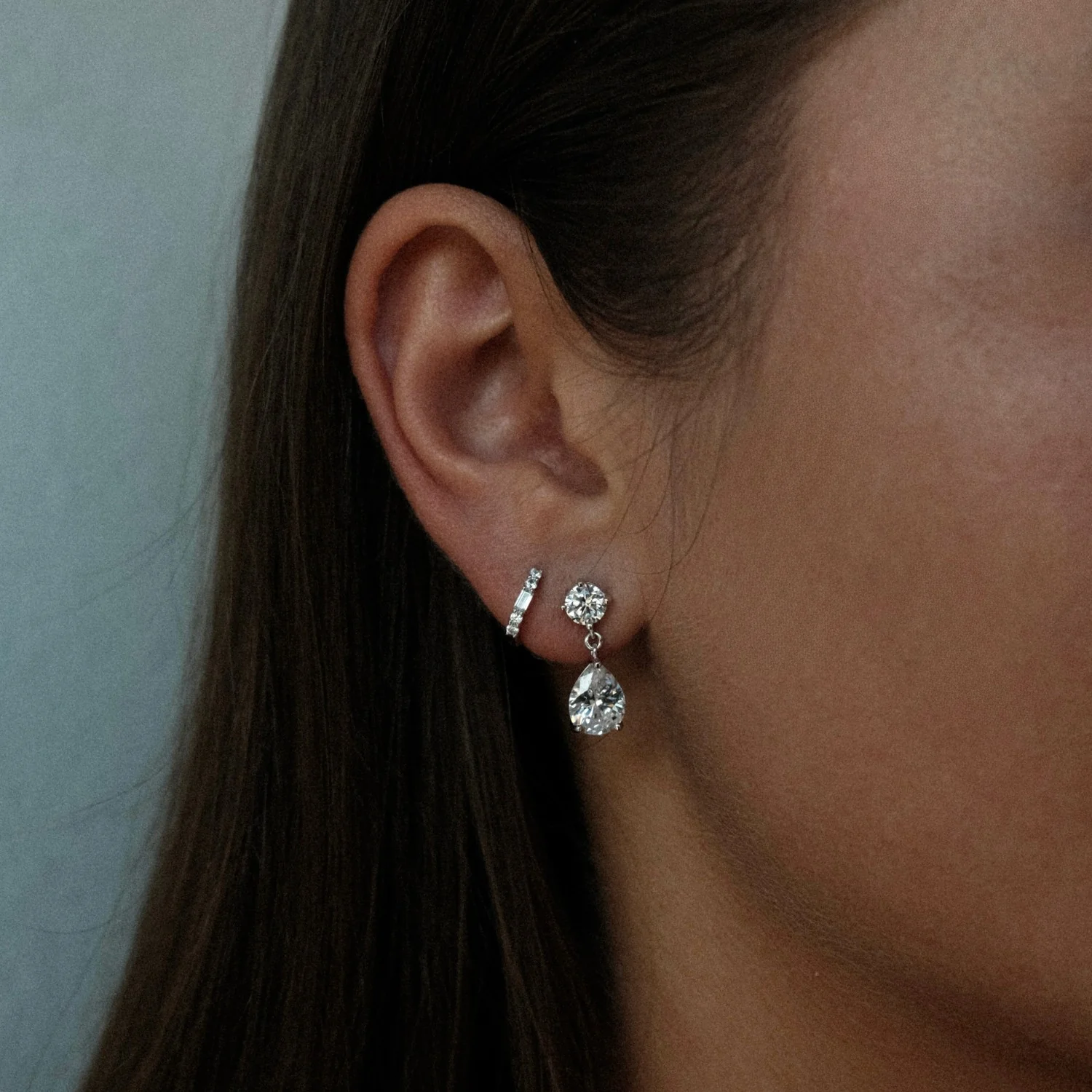 Duo Drop Earrings - Image 3