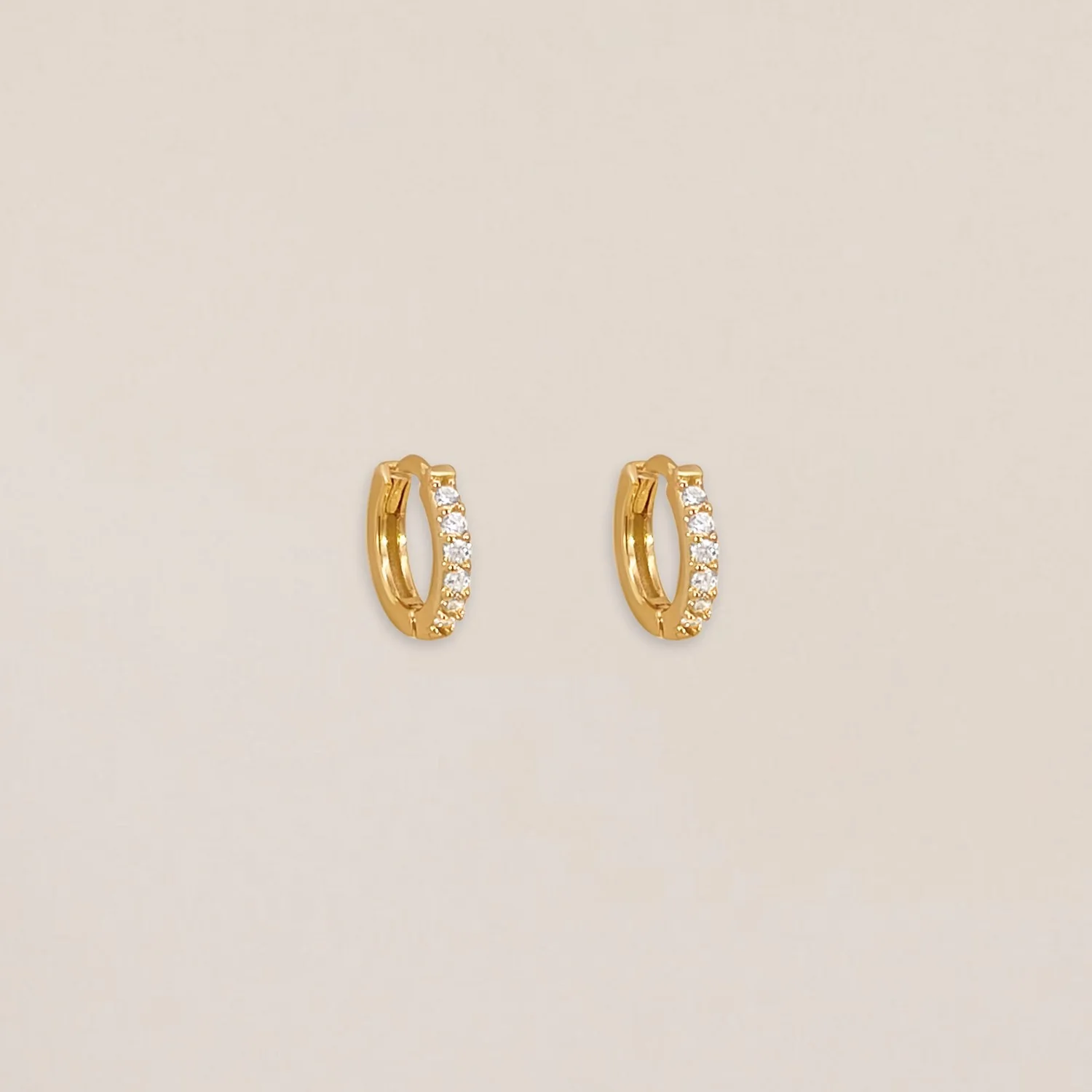 Spark Huggie Hoops
