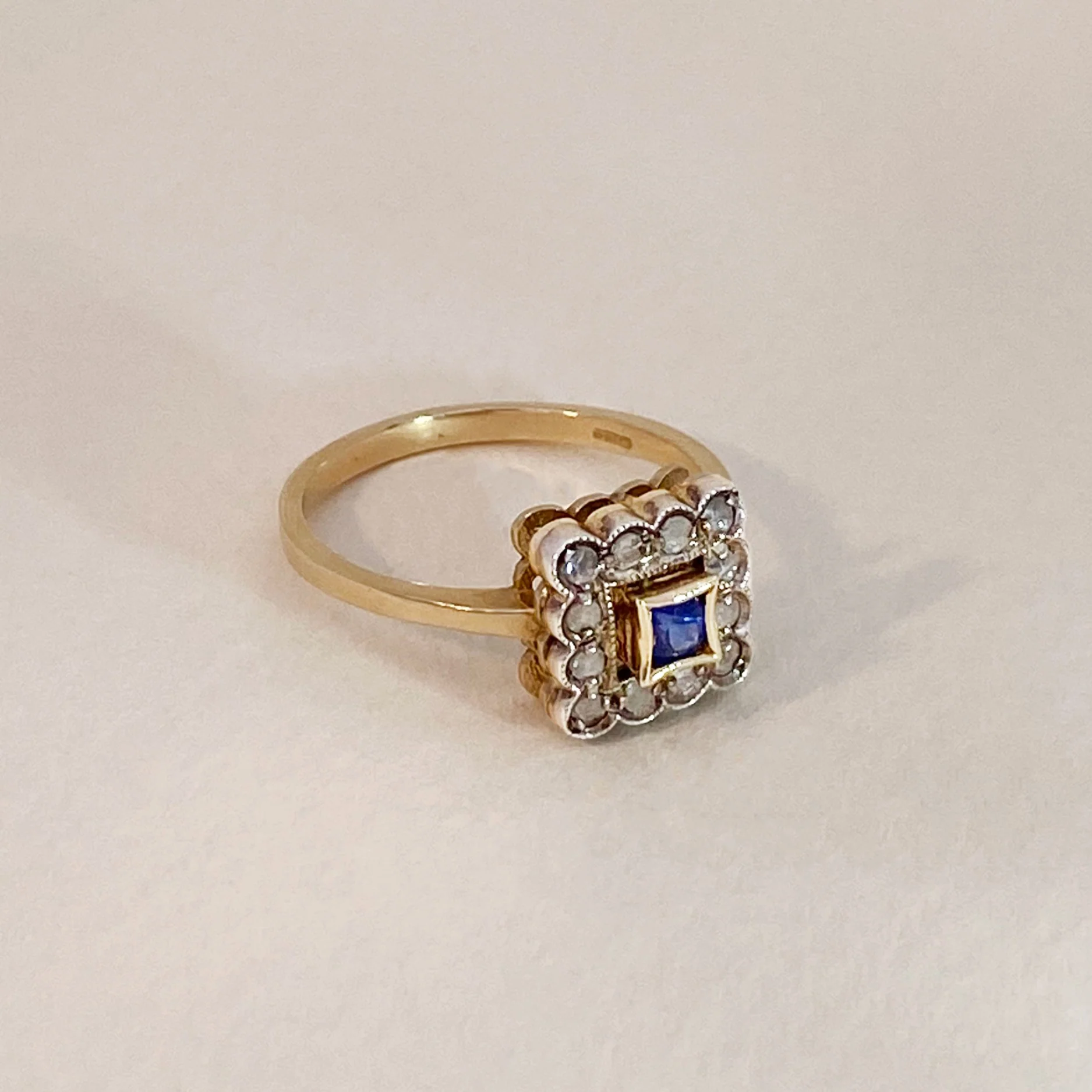 Squared Lady Di Ring - Image 3