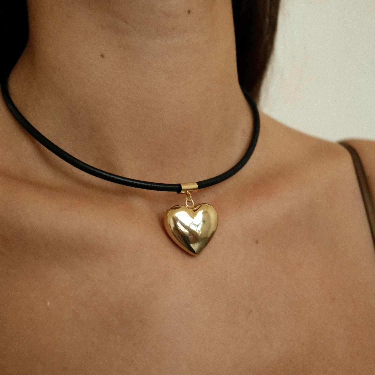 Statement Heart Necklace - Image 2