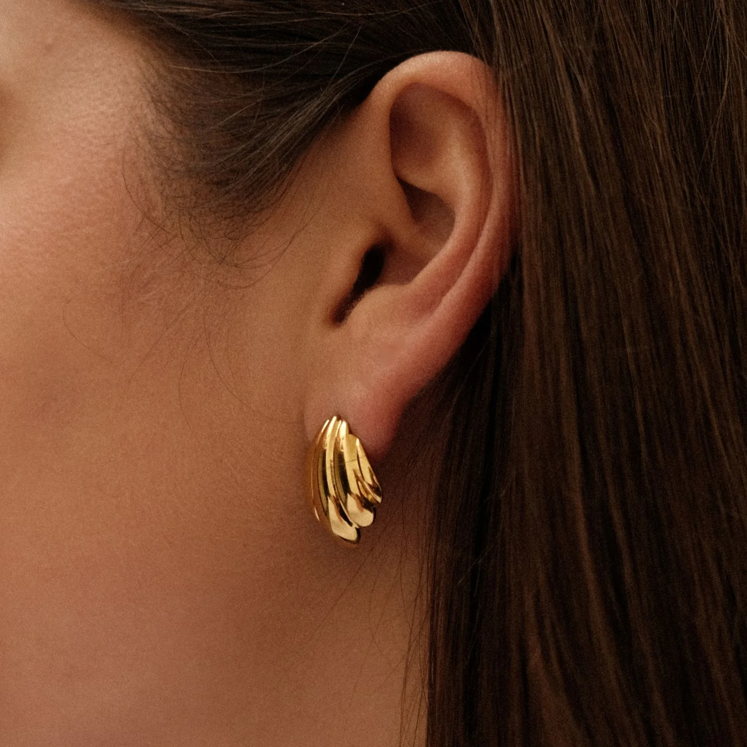 Statement Shell Earrings - Image 3