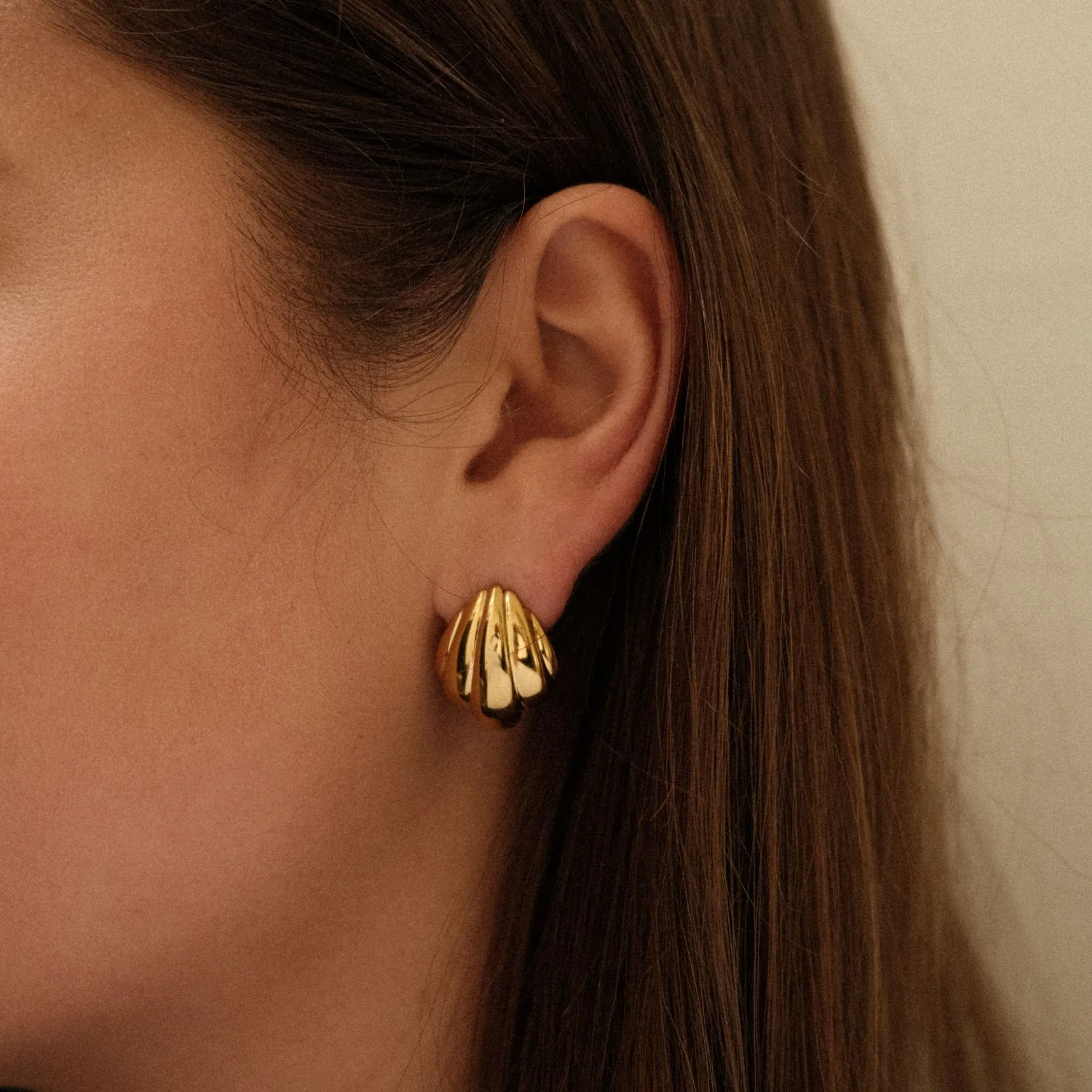 Statement Shell Earrings - Image 4