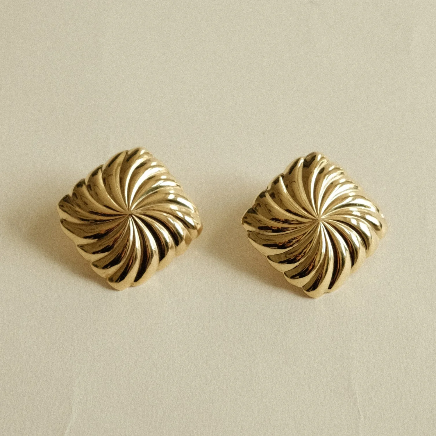 Statement Swirl Earrings - Image 2