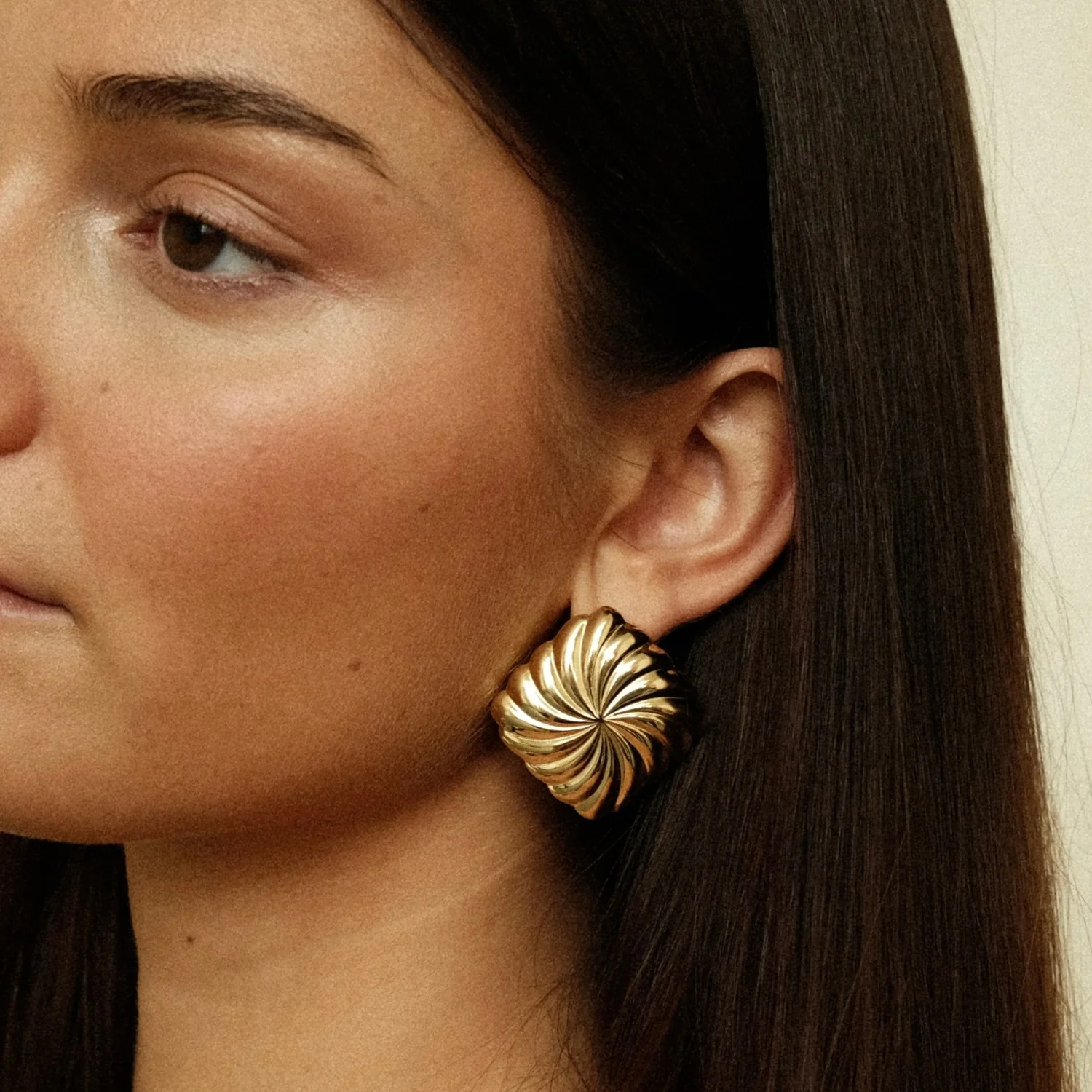 Statement Swirl Earrings - Image 3