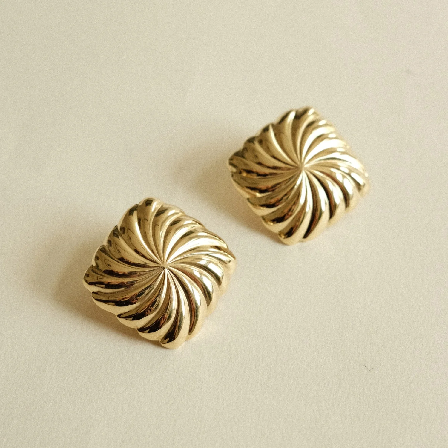 Statement Swirl Earrings - Image 4