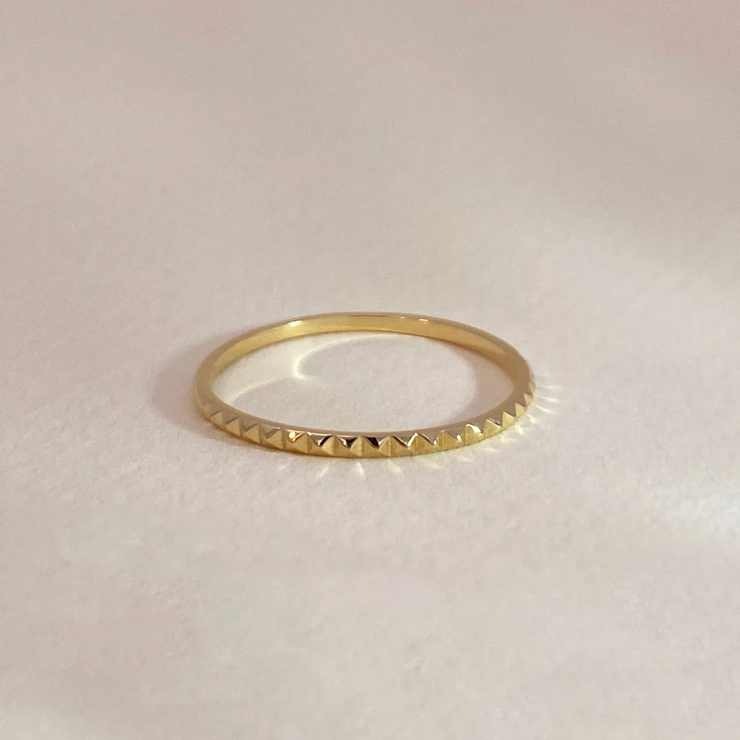 Subtle Stud Ring